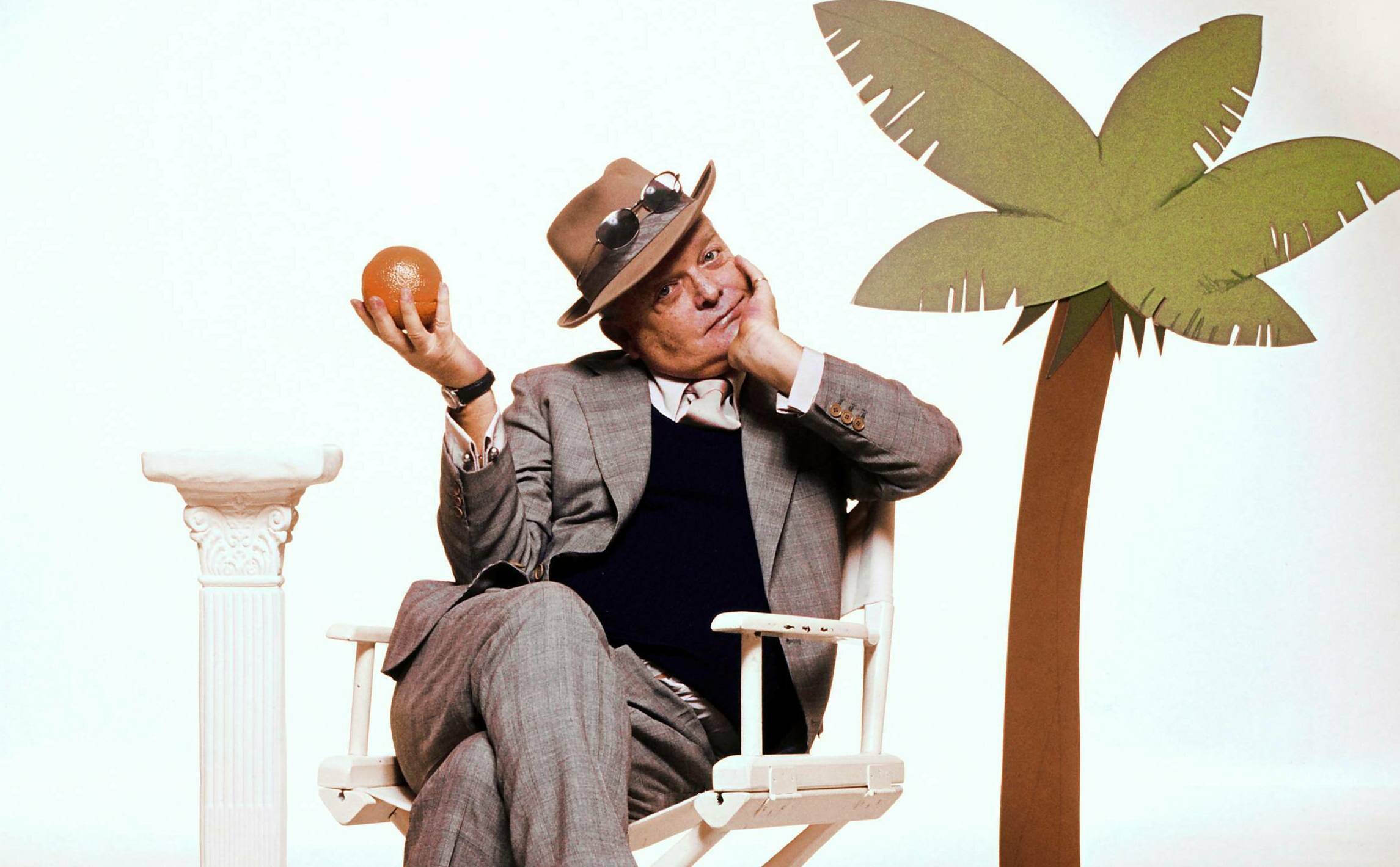 LOS ANGELES - CIRCA 1981: AuthorTruman Capote poses for a portrait circa 1981 in Los Angeles, California. (Photo by Harry ...