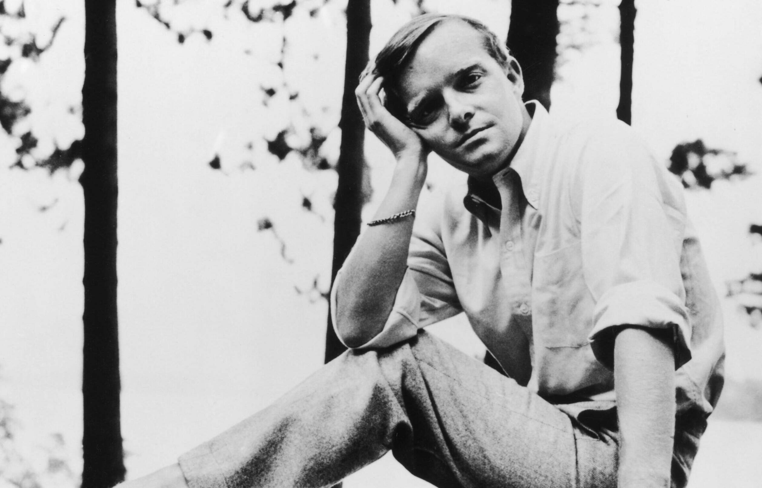 American writer Truman Capote (1924 - 1984), whose most famous works include 'Breakfast At Tiffany's' and 'In Cold Blood',...