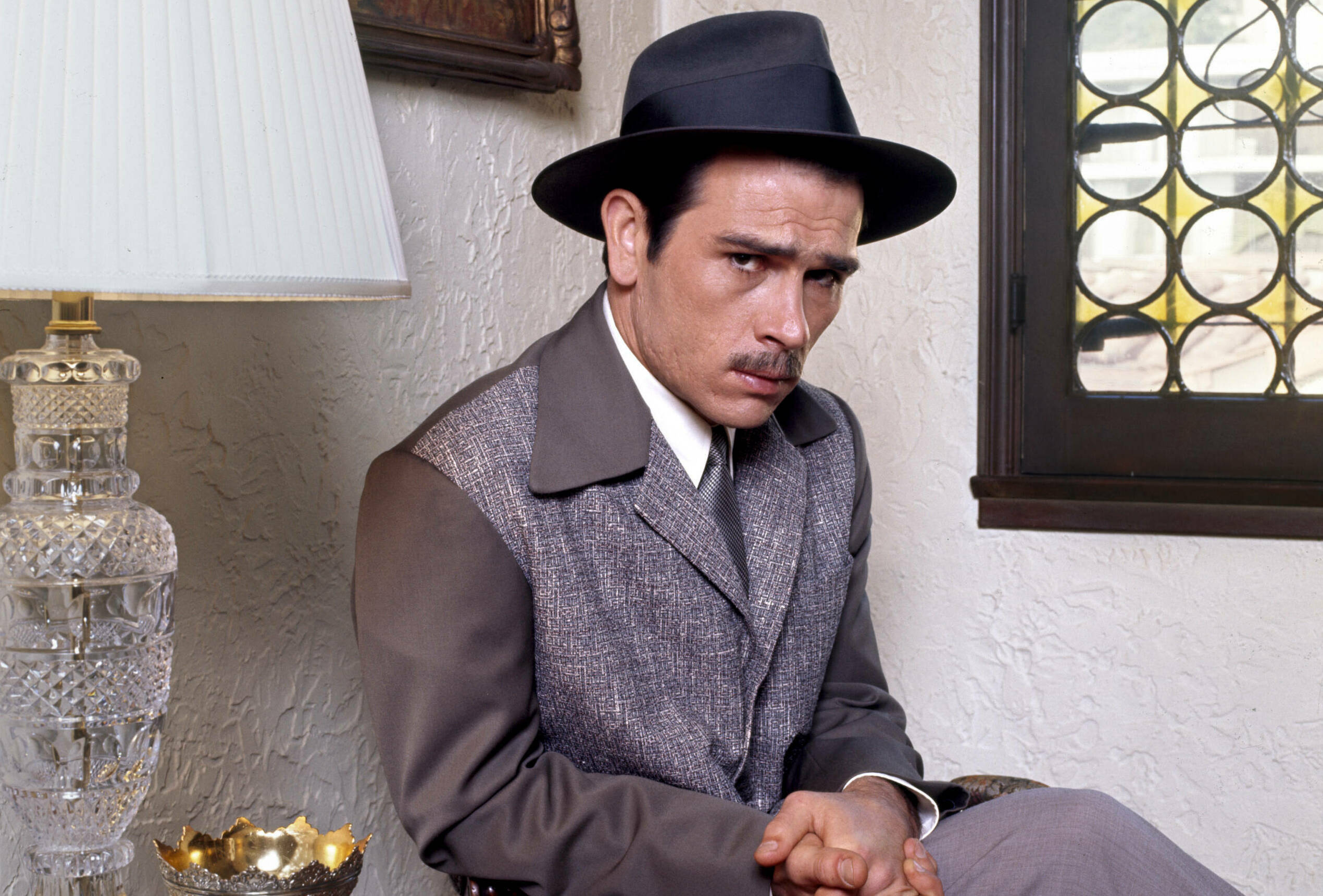 LOS ANGELES - APRIL 13: The Amazing Howard Hughes. A made for TV movie. Broadcast April 13, 1977. Featuring Tommy Lee Jone...