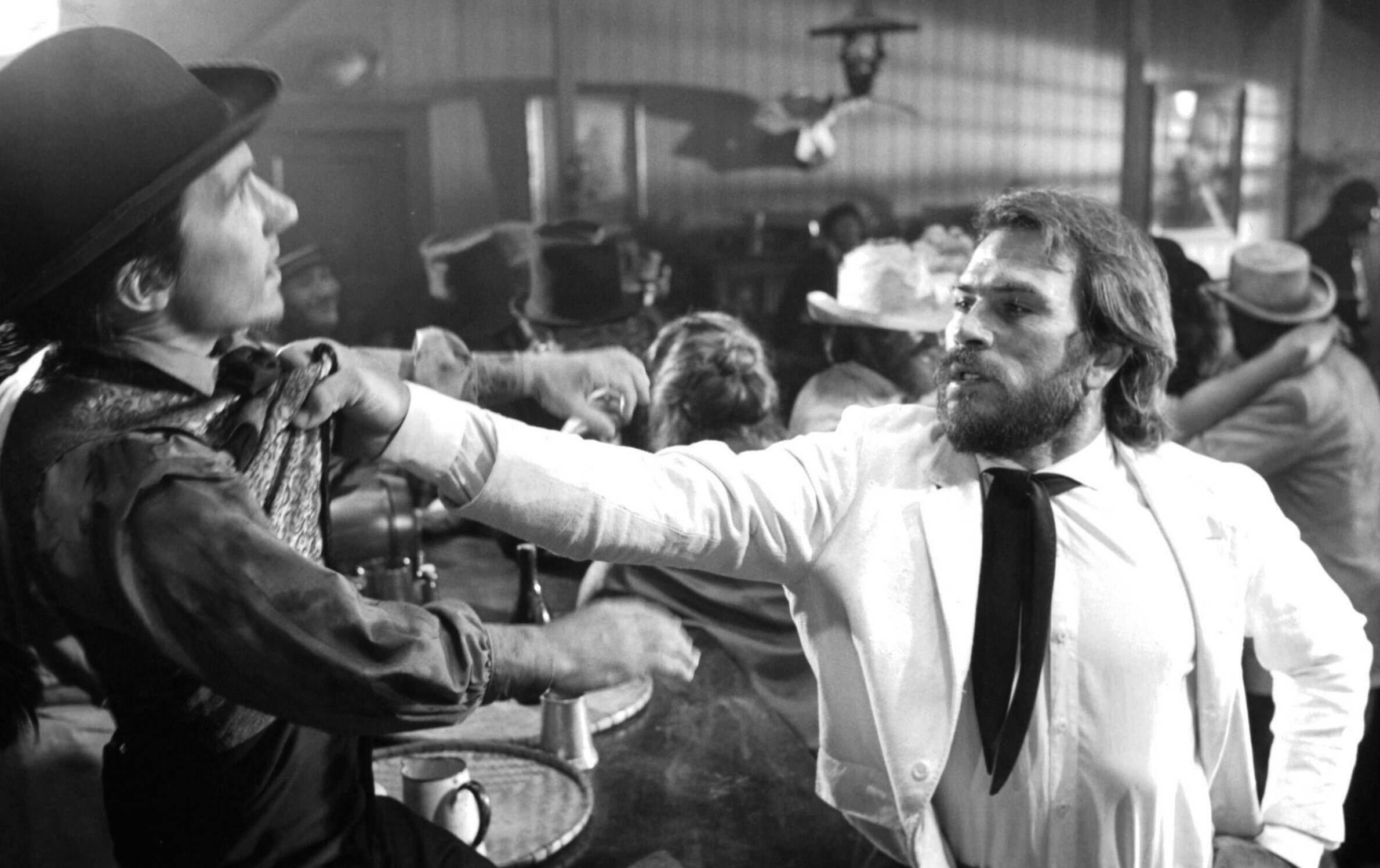 Actor Tommy Lee Jones on set of the Paramount Pictures movie "Savage Islands" in 1983. (Photo by Michael Ochs Archives/Get...