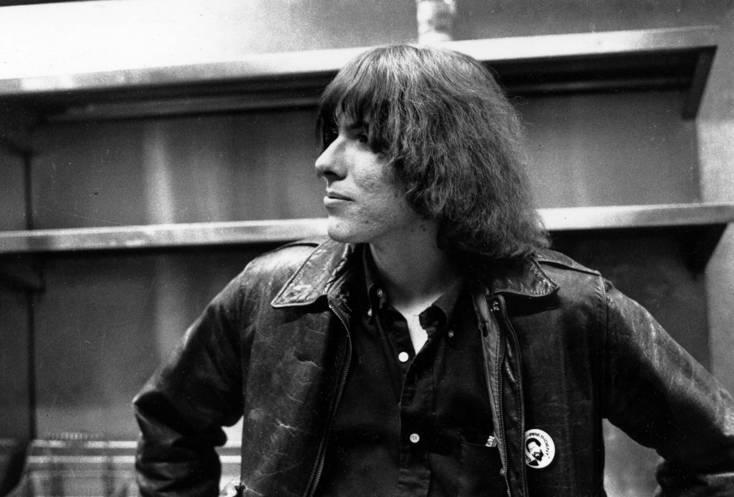 BIRMINGHAM, MI - 1969:  Dave Alexander of The Stooges backstage at the Birmingham Palladium in Birmingham, Michigan.  (Pho...