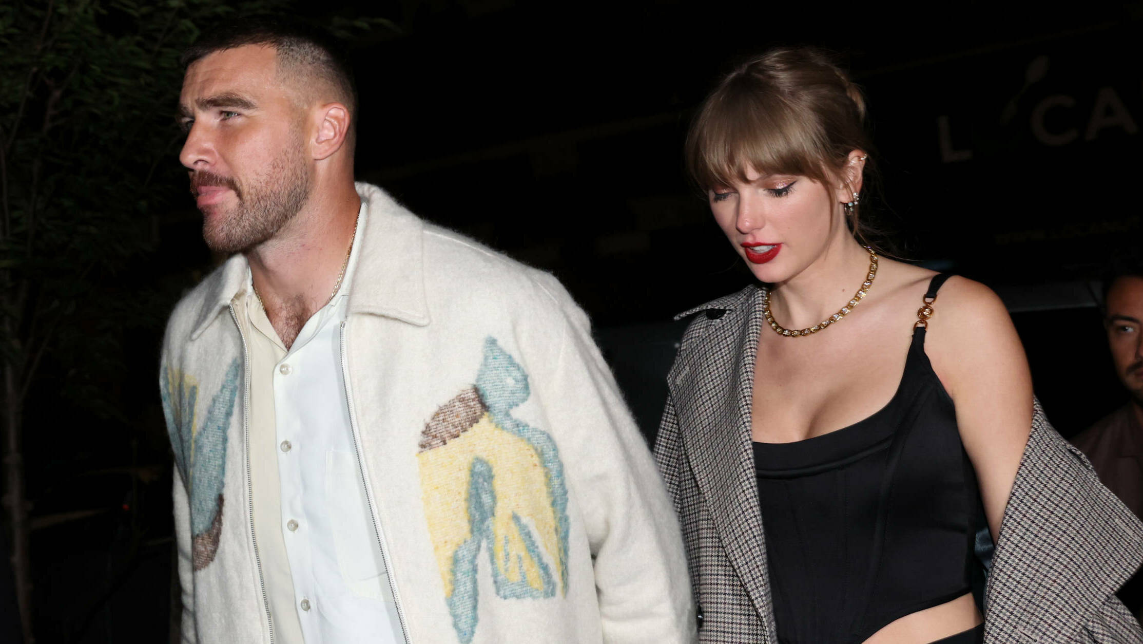 Travis Kelce mit Taylor Swift