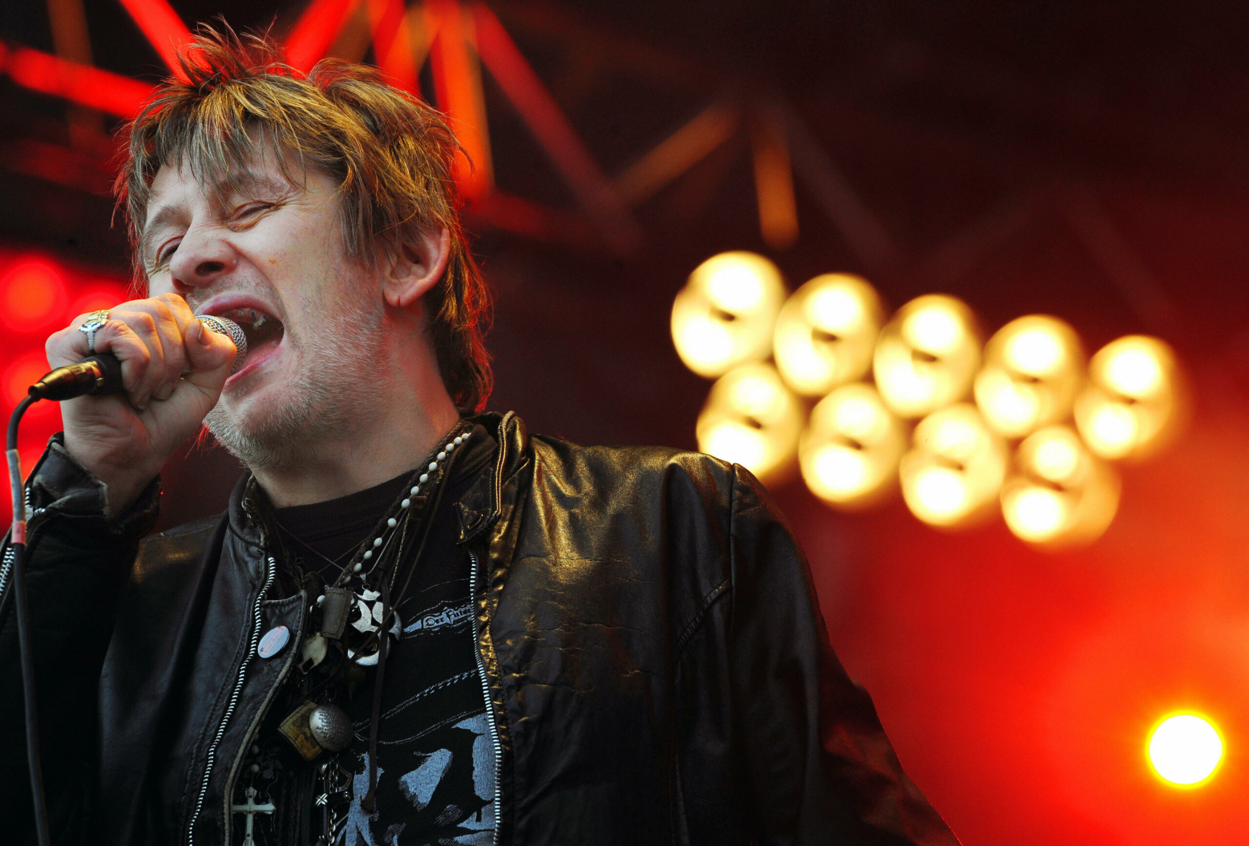 MacGowan bei einem Auftritt im Jahr 2008.