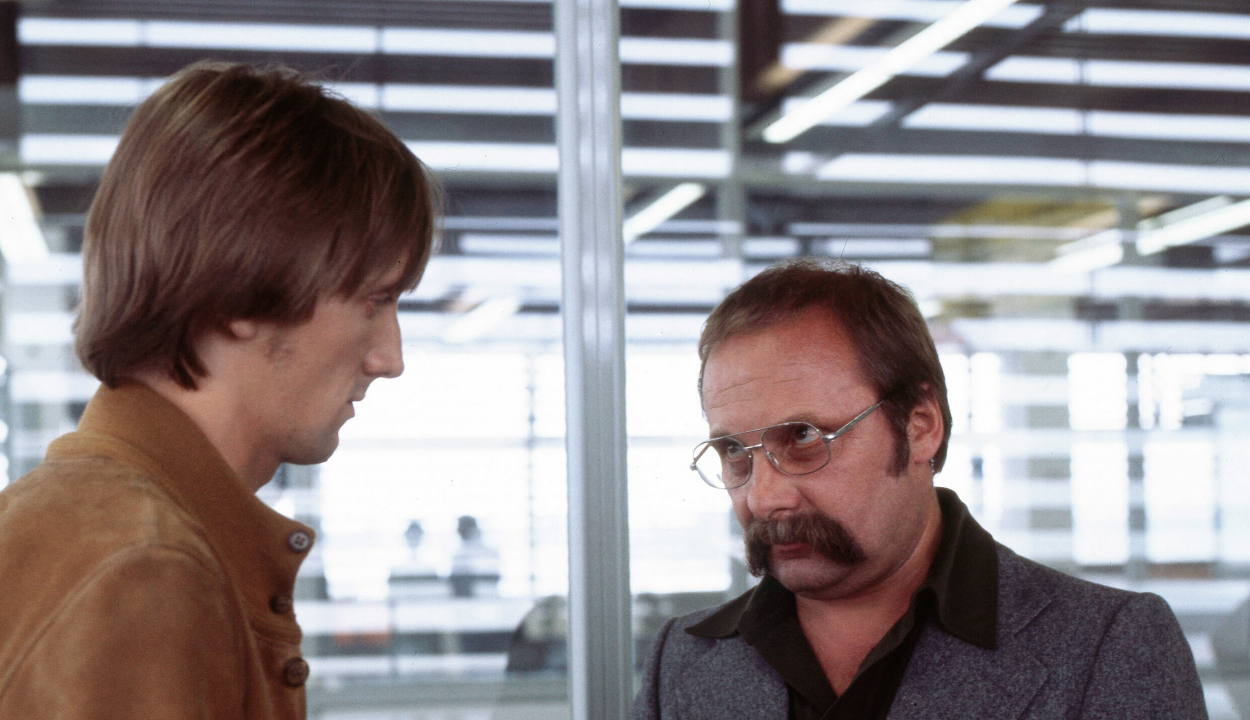 Tatort, Krimiserie, Deutschland seit 1971, Folge: 'Transit ins Jenseits' vom 5. Dezember 1976, Darsteller: Marius Müller ...