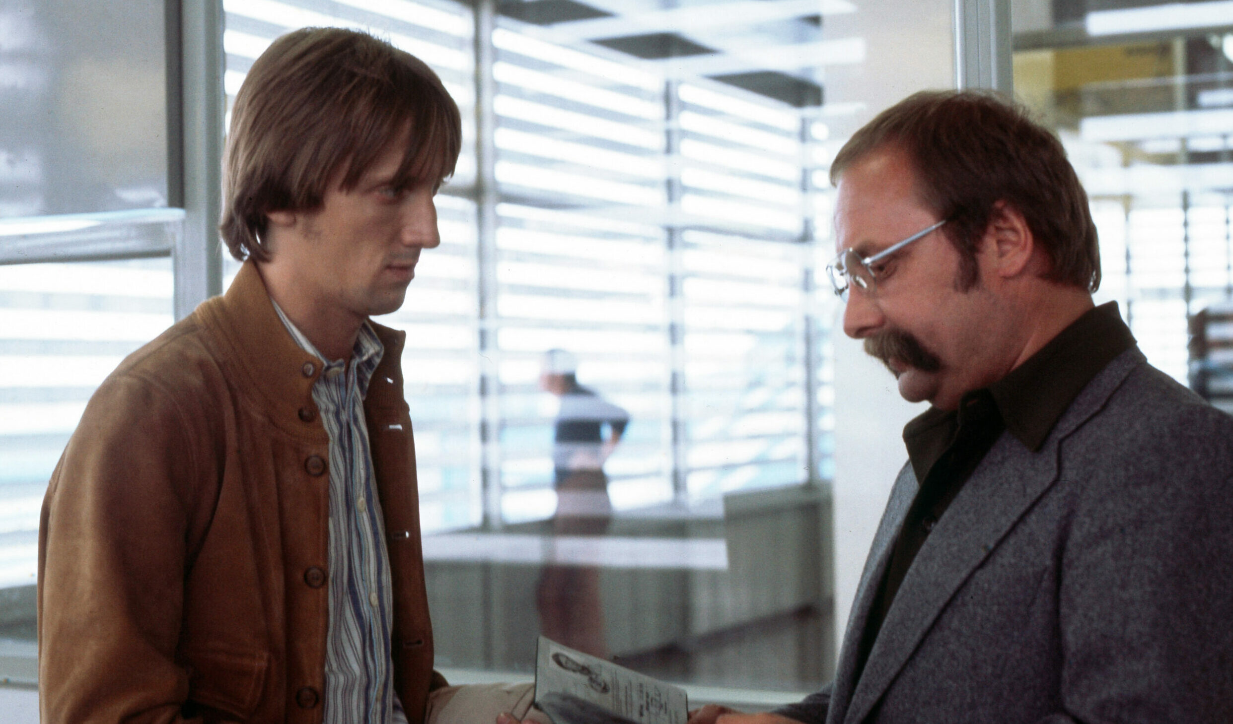 Tatort, Krimiserie, Deutschland seit 1971, Folge: 'Transit ins Jenseits' vom 5. Dezember 1976, Darsteller: Marius Müller ...