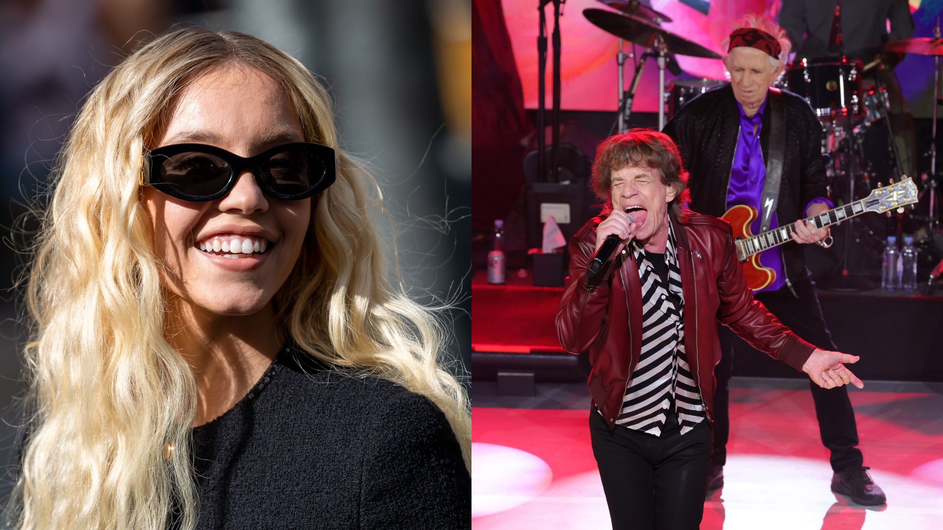 Sydney Sweeney und Rolling Stones