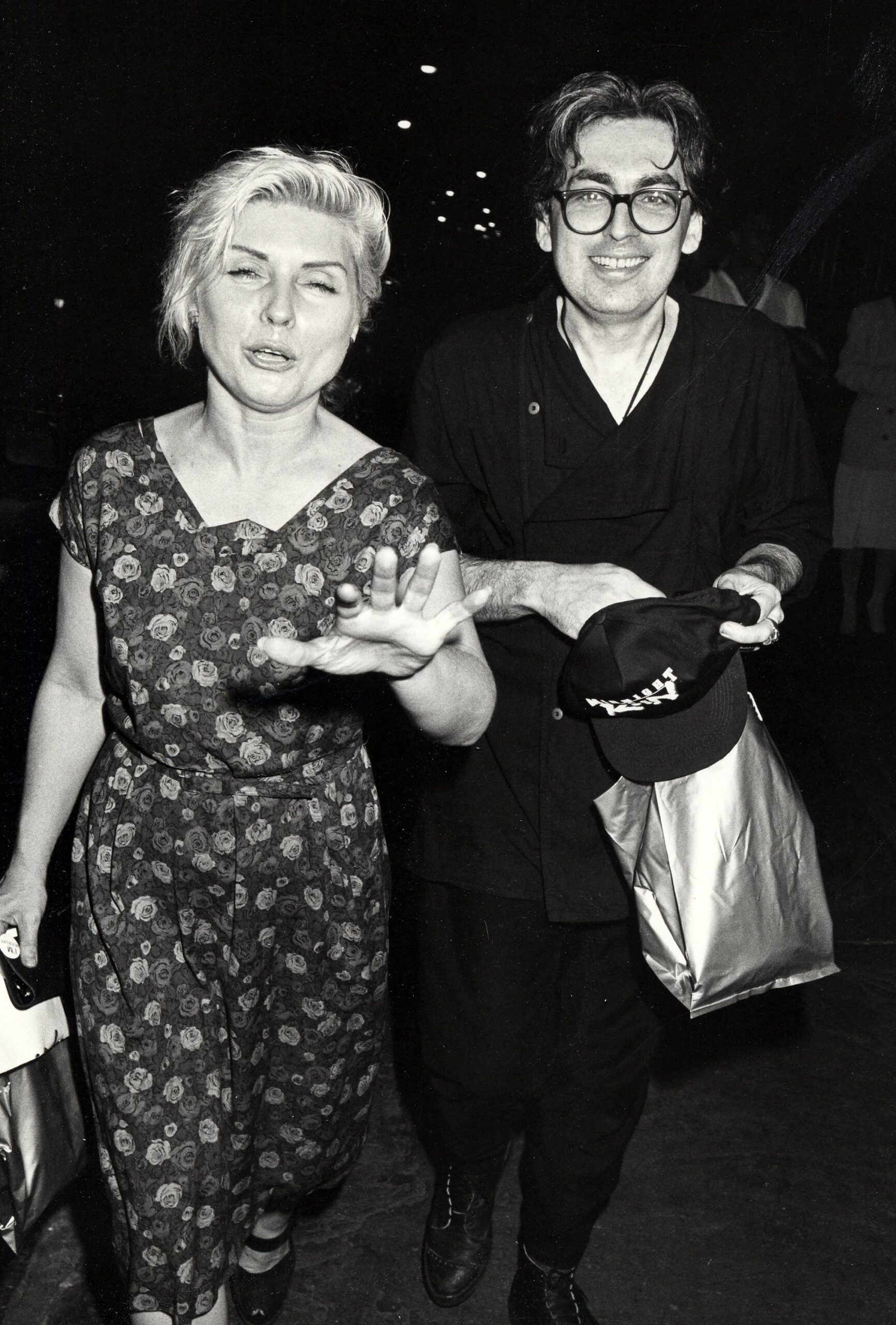 NEW YORK CITY - JULY 11:  Musicians Debbie Harry and Chris Stein attend the premiere party for "Midnight Run" on July 11, ...