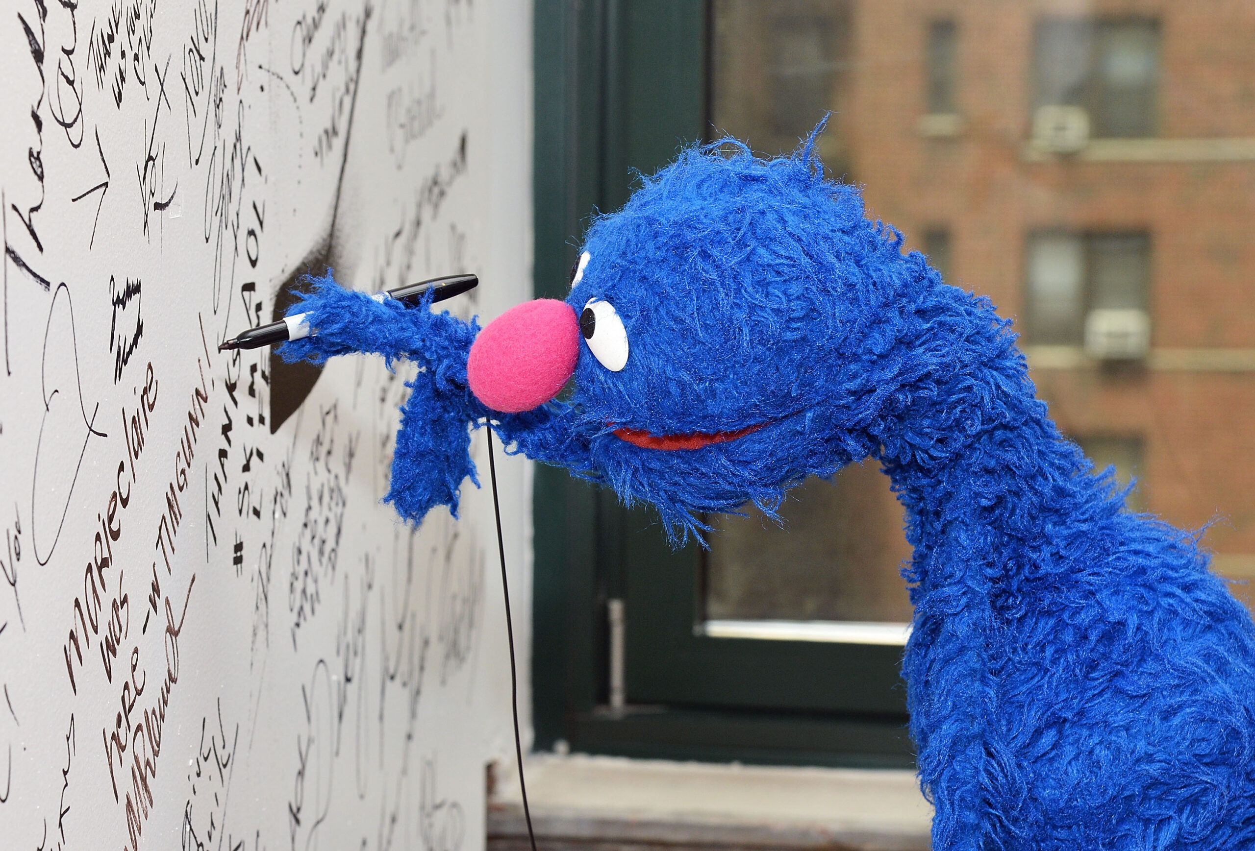 AOL Build Speaker Series: Sesame Street's Grover And The USO - Dr. Jeanette Betancourt And Rachel Tischler