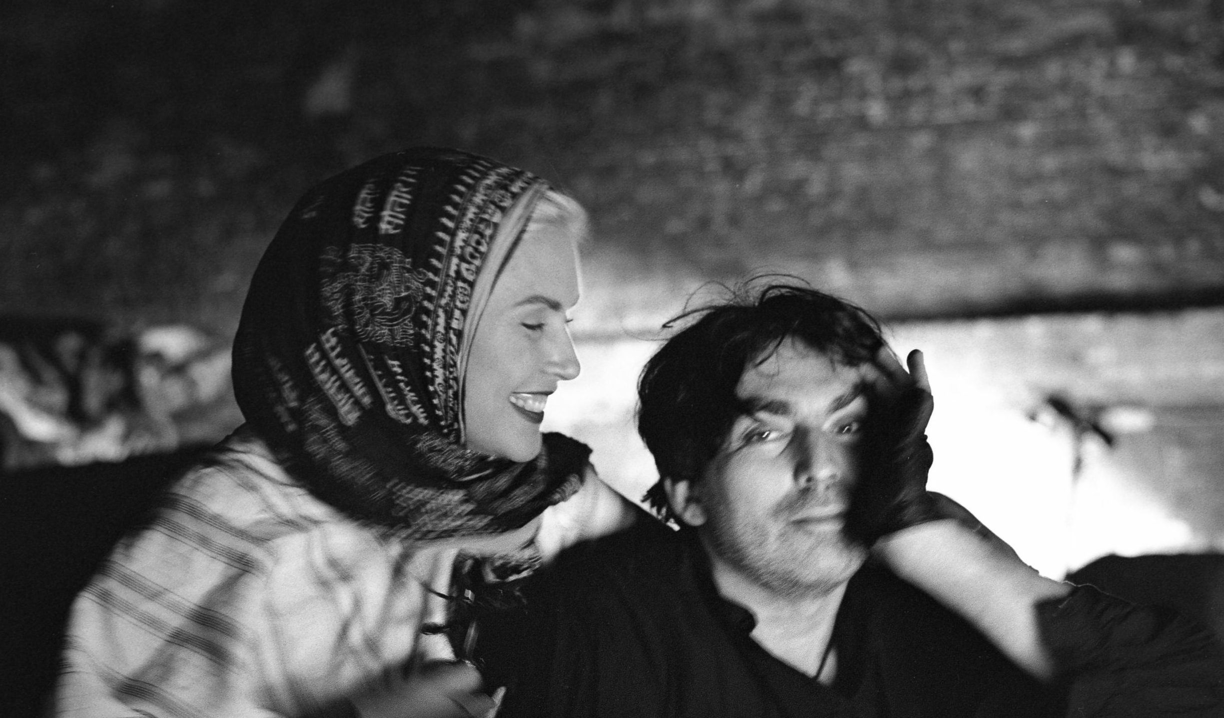 Portrait of American Rock musicians Debbie Harry and Chris Stein, both of the group Blondie, New York, New York, October 9...