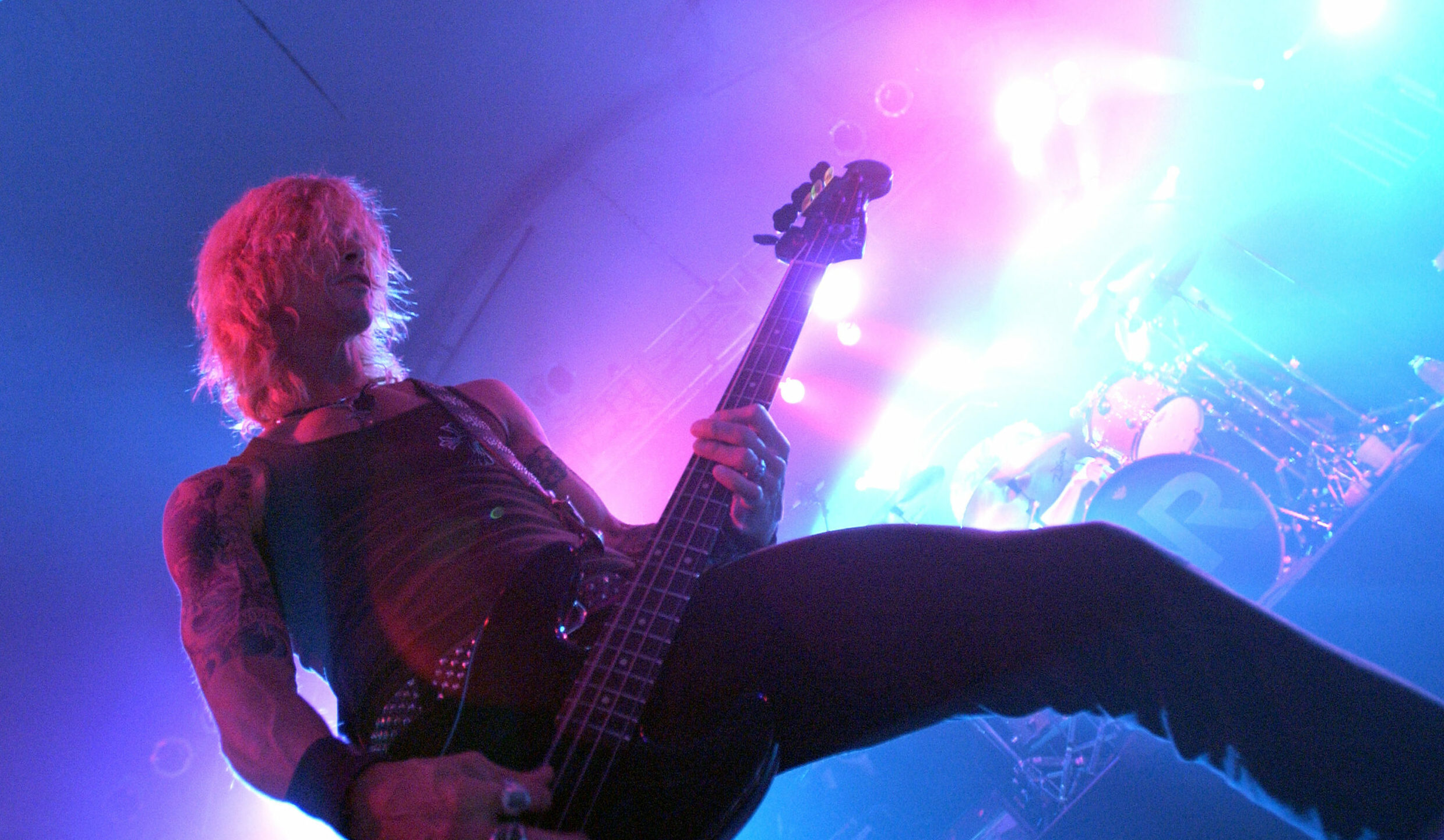 Duff McKagan of Velvet Revolver during The 56th Annual Primetime Emmy Awards - TV Guide After Party at TV Guide Central in...