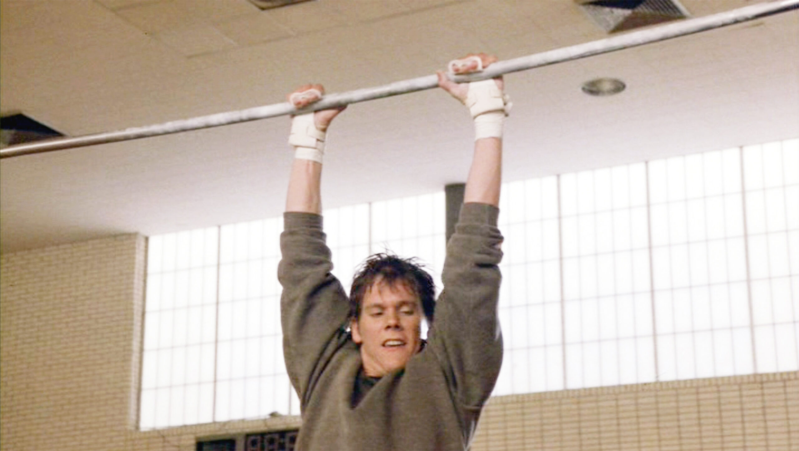 PAYSON - FEBRUARY 17: The movie "Footloose", directed by Herbert Ross and written by Dean Pitchford. Seen here, Kevin Baco...