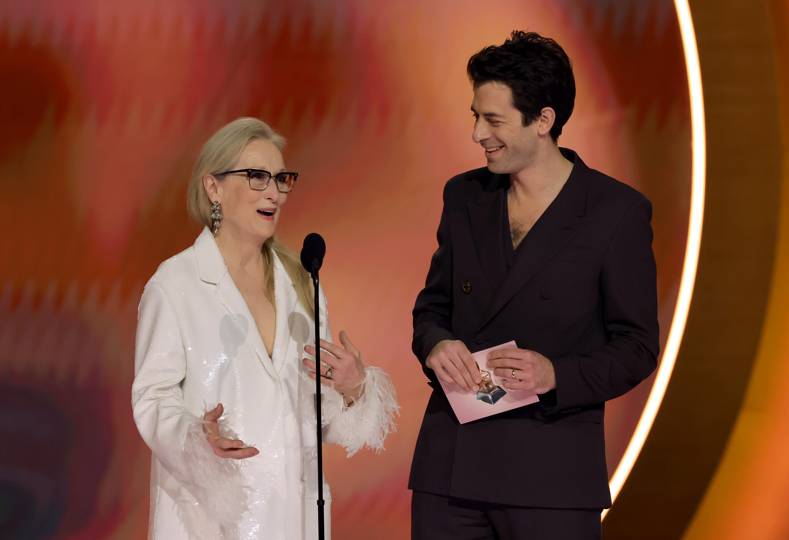 Meryl Streep und Mark Ronson