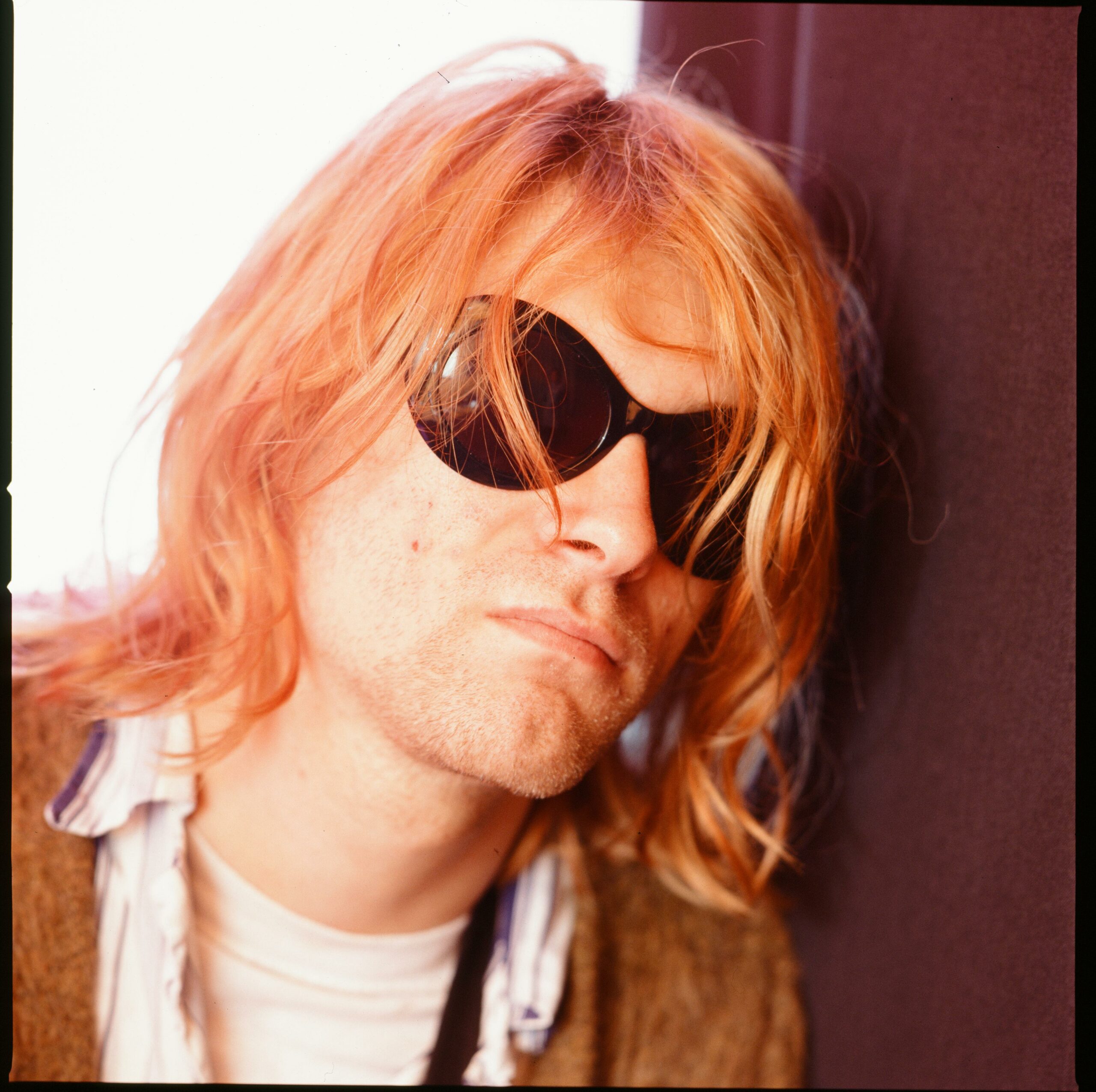 (MANDATORY CREDIT Koh Hasebe/Shinko Music/Getty Images) Kurt Cobain of Nirvana, portrait during an interview in Roppongi P...