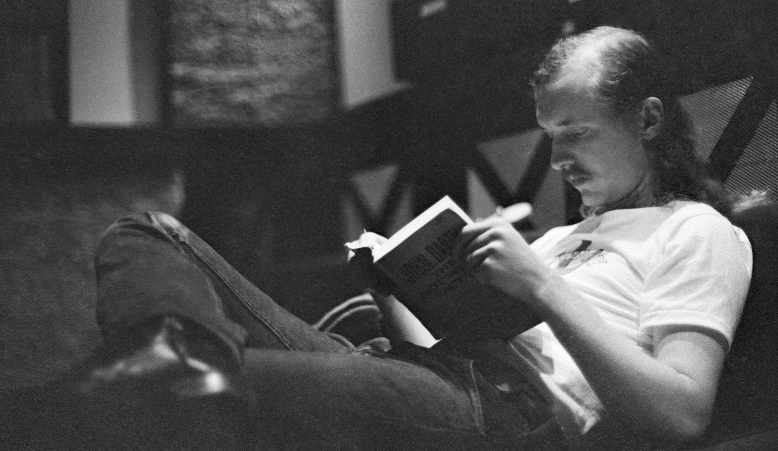 Drummer Butch Trucks takes a break from recording the "Eat A Peach" album at Criteria Studios in Miami, Florida in Decembe...