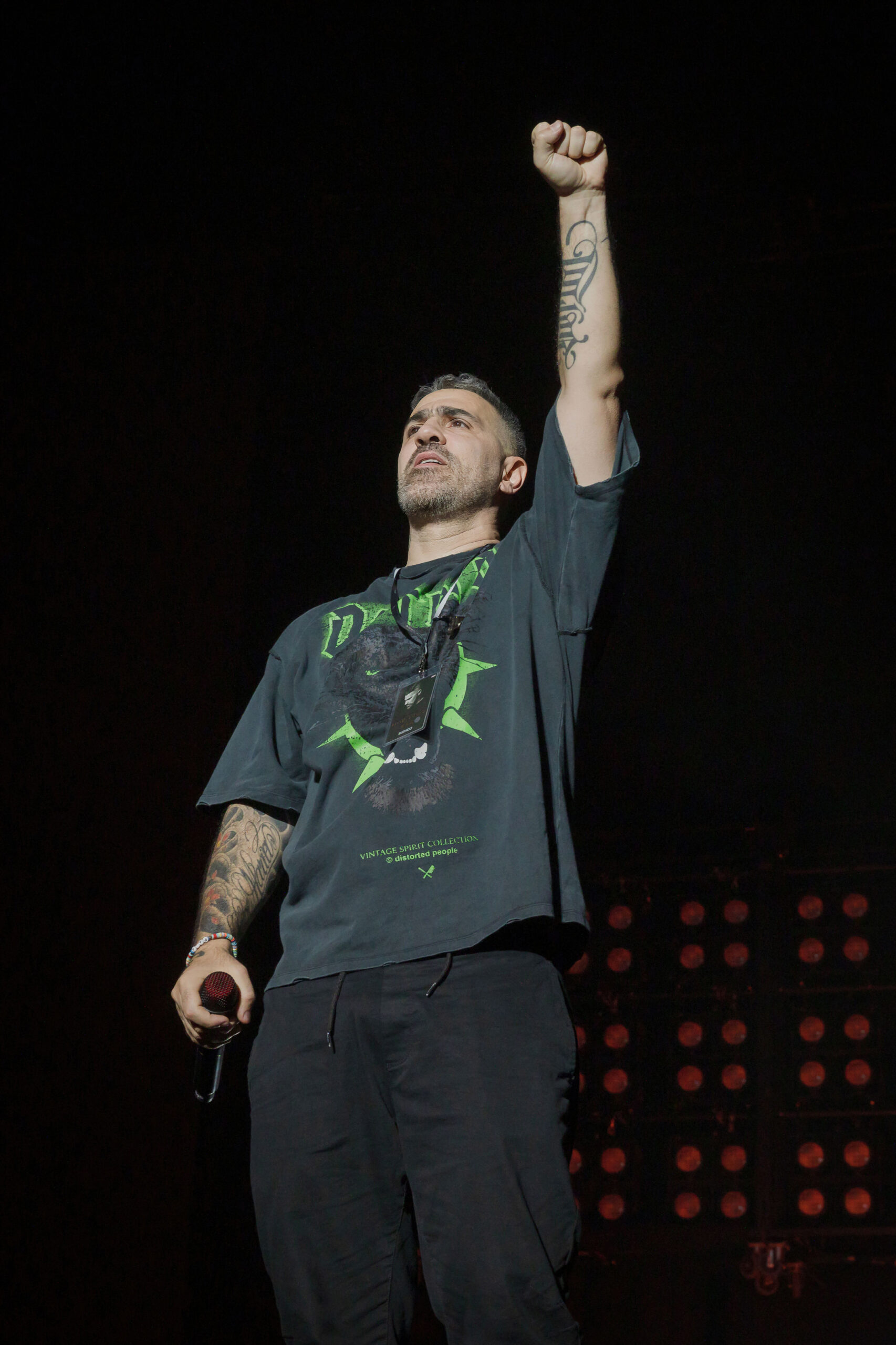 BERLIN, GERMANY - MARCH 21: German rapper Bushido performs live on stage during a concert at the Mercedes-Benz Arena on Ma...