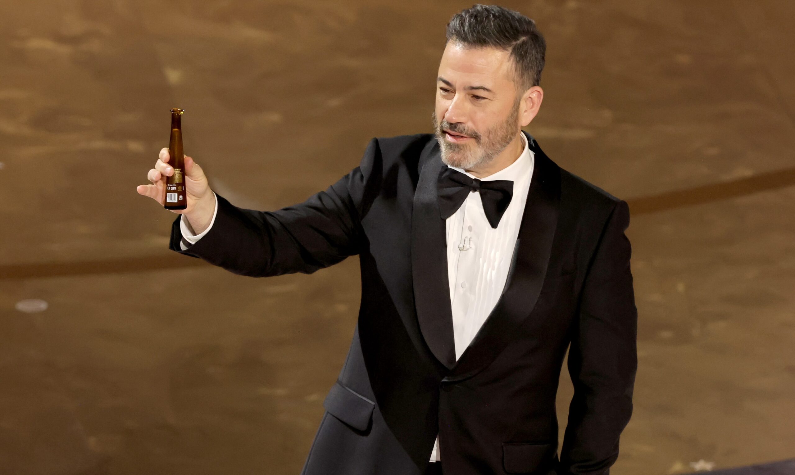 Manche Witze von Jimmy Kimmel bei den Oscars waren nur mit einem Absacker zu ertragen