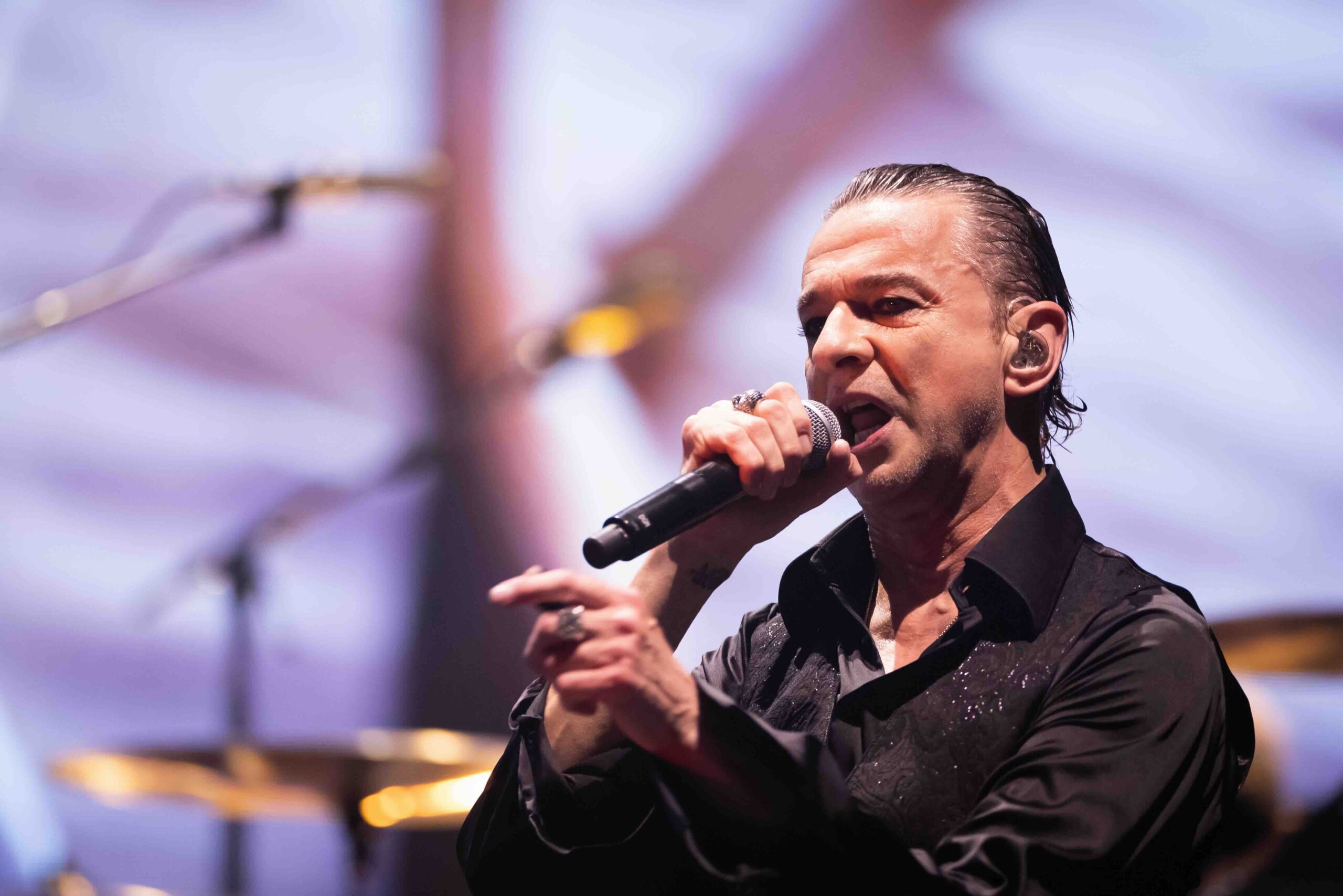 Dave Gahan von Depeche Mode live in Köln