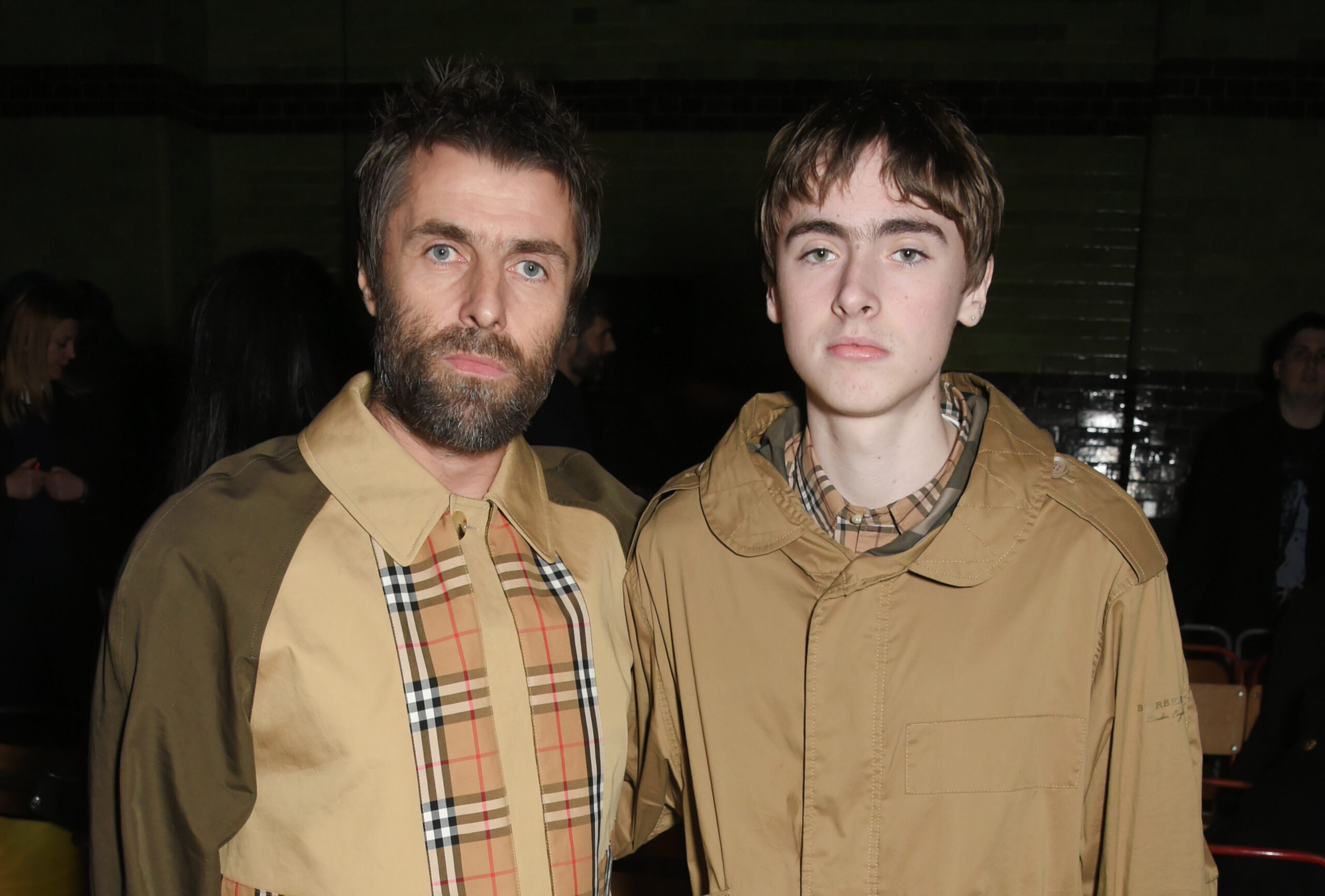 Liam Gallagher mit seinem Sohn Gene