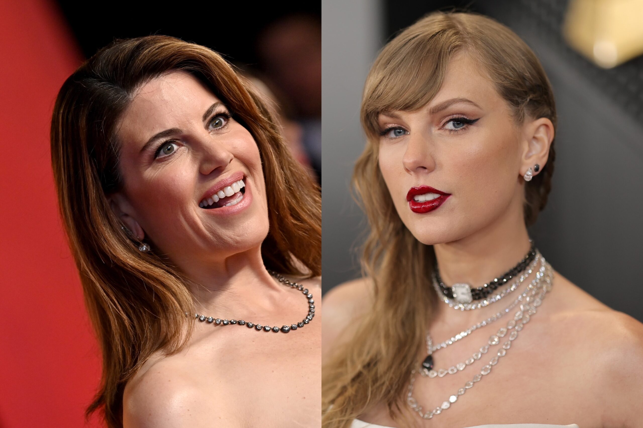 links: Monica Lewinsky, rechts: Taylor Swift