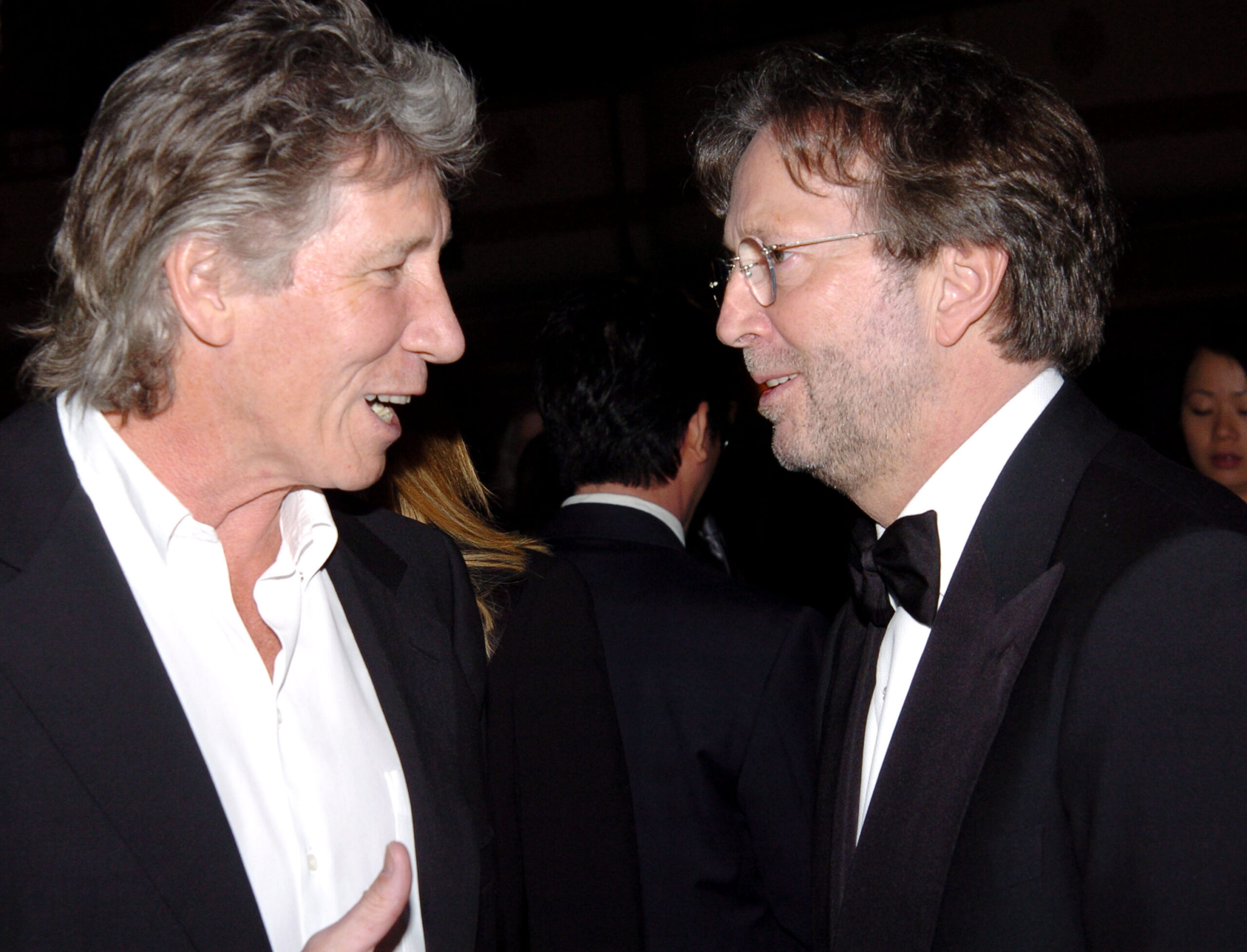 Roger Waters und Eric Clapton 2005 in New York