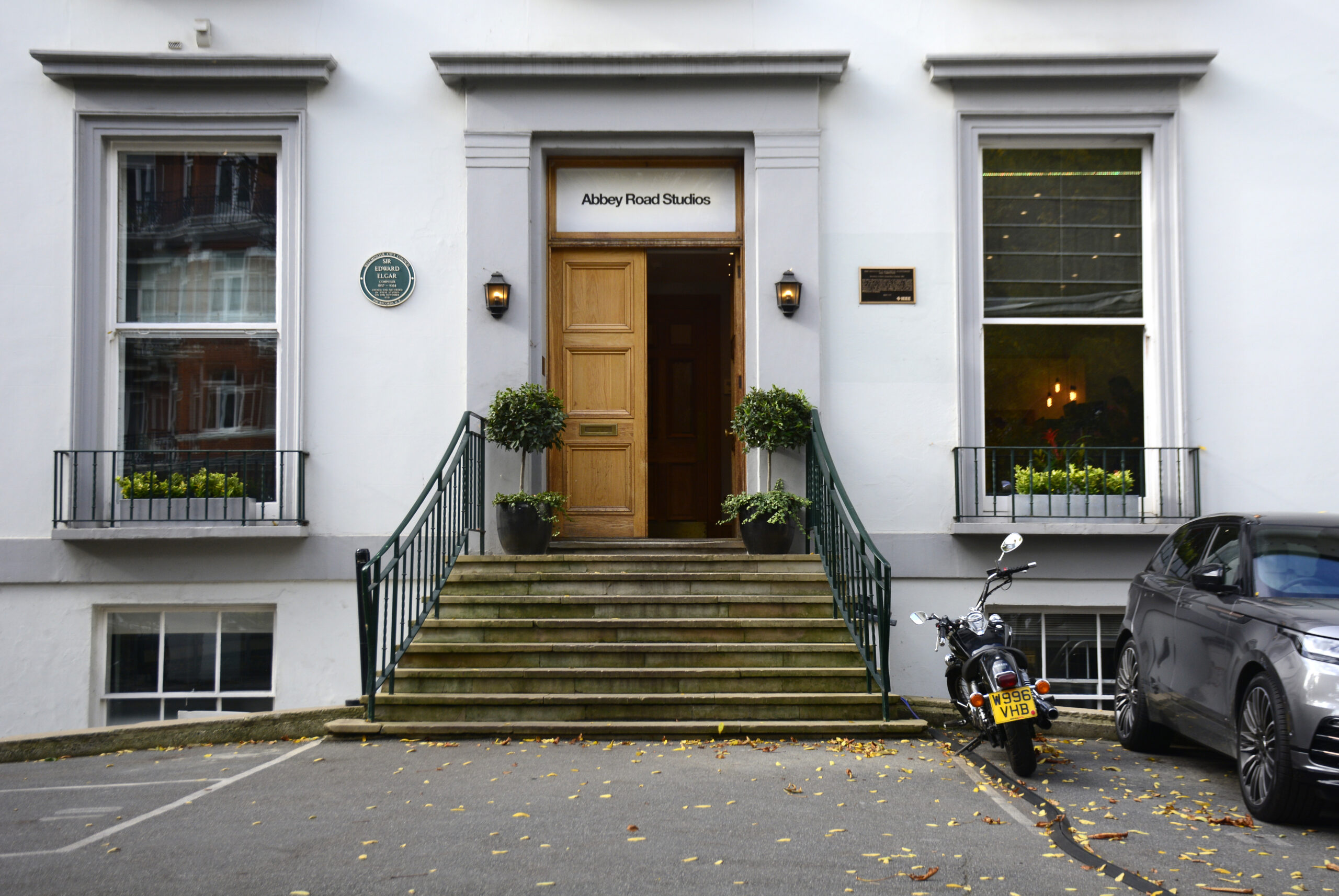 Der Eingang zu den Abbey Road Studios in London