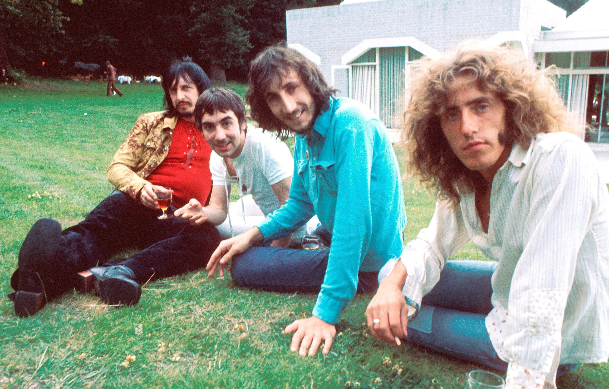 The Who, hier bei einem Portrait-Shooting im Jahr 1971