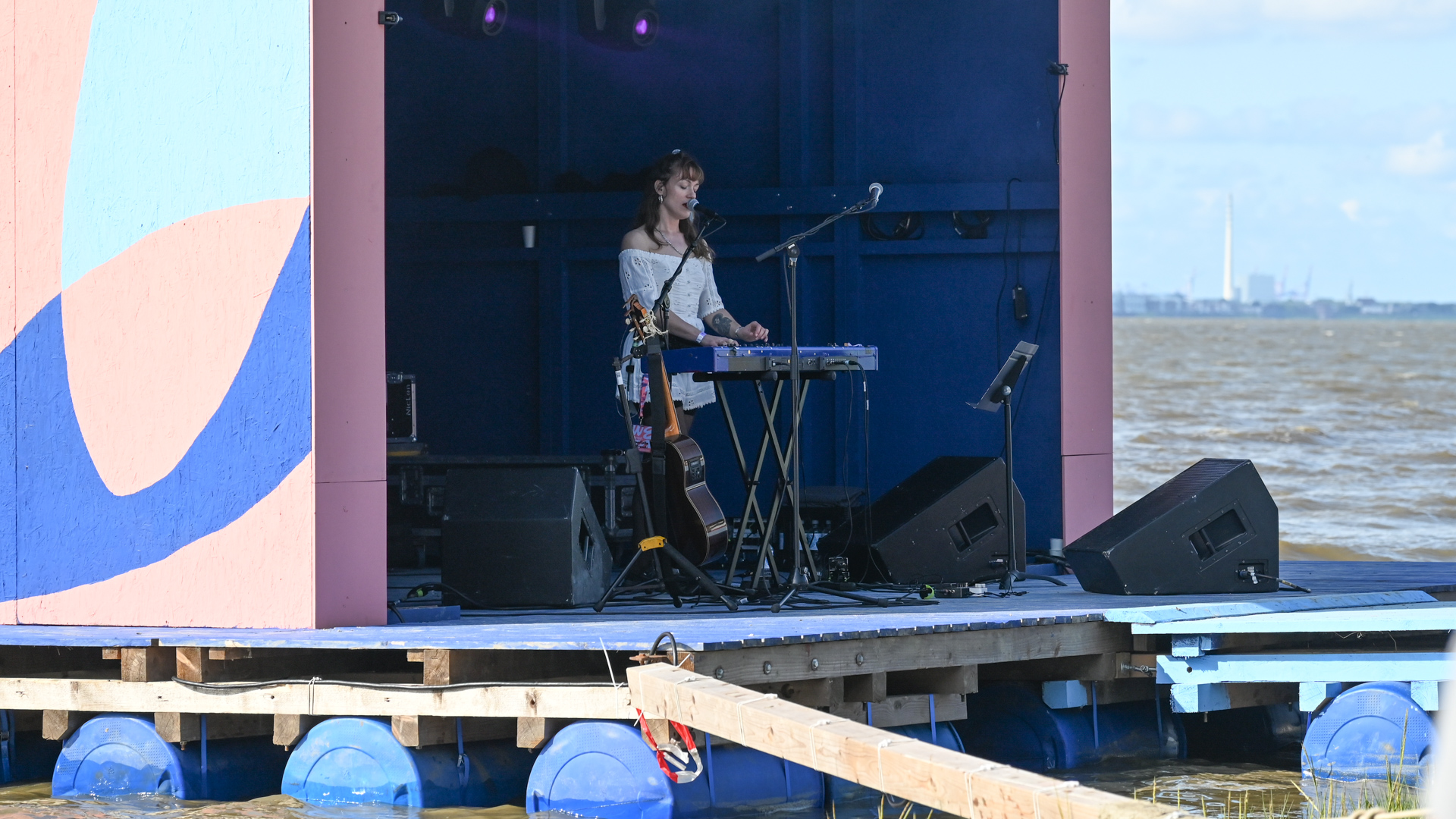 28.07.2024, Strand, Dangast/Varel, GER, Watt en Schlick Fest 2024, im Bild
CHARLOTTE BRUNDI
Foto © Rojahn