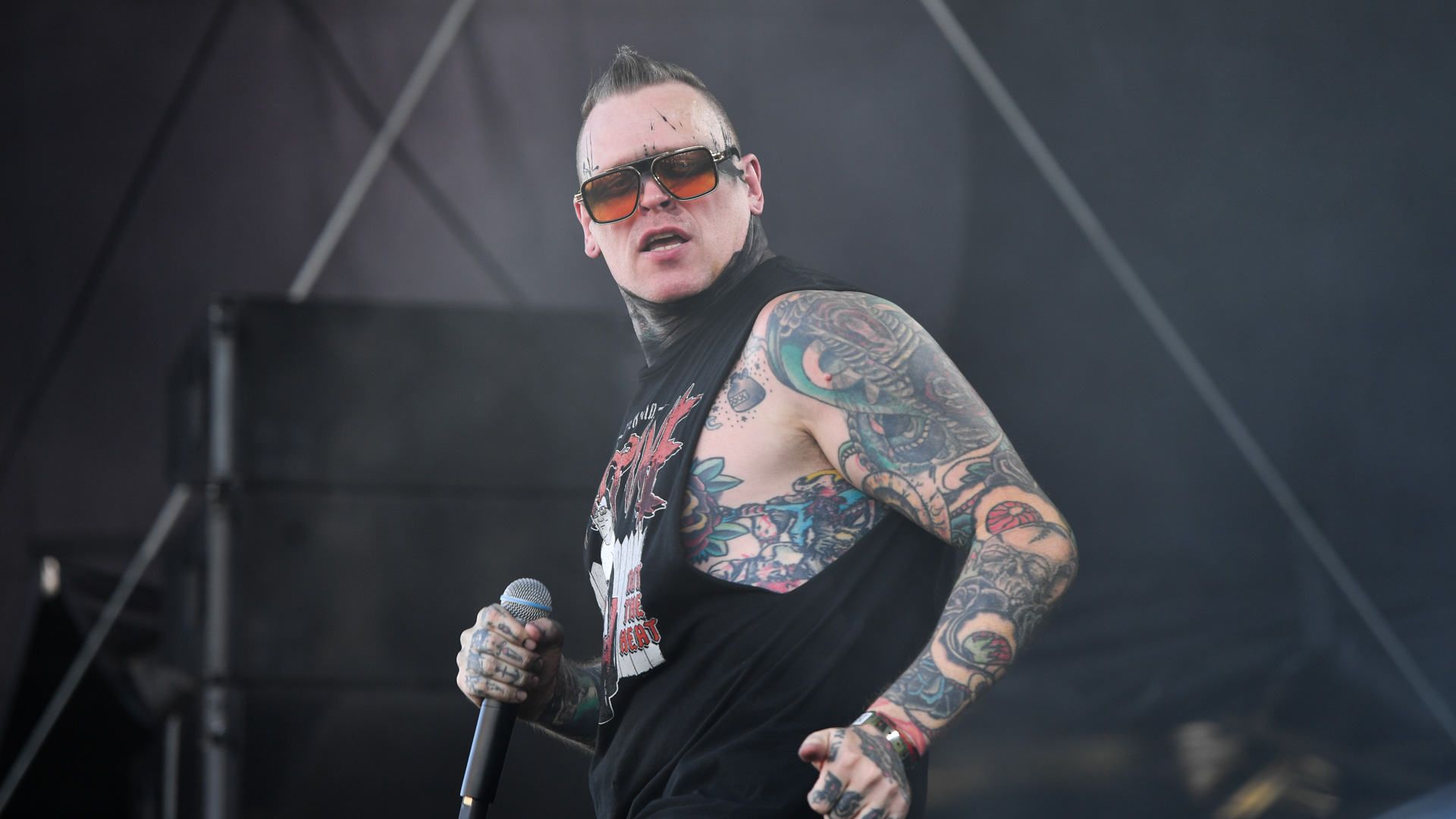 11.08.2024, Flugplatz Drispenstedt, Hildesheim, GER, Mera Luna Festival 2024, im Bild
COMBICHRIST
Foto © Rojahn