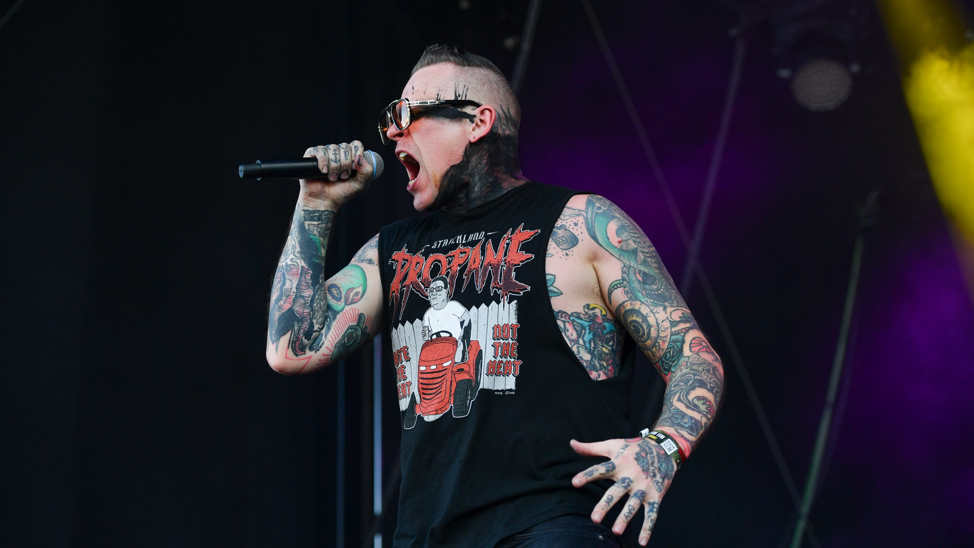 11.08.2024, Flugplatz Drispenstedt, Hildesheim, GER, Mera Luna Festival 2024, im Bild
COMBICHRIST
Foto © Rojahn