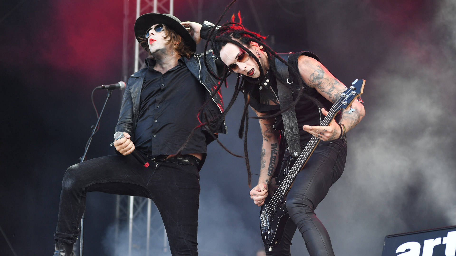 11.08.2024, Flugplatz Drispenstedt, Hildesheim, GER, Mera Luna Festival 2024, im Bild
DEATHSTARS
Foto © Rojahn