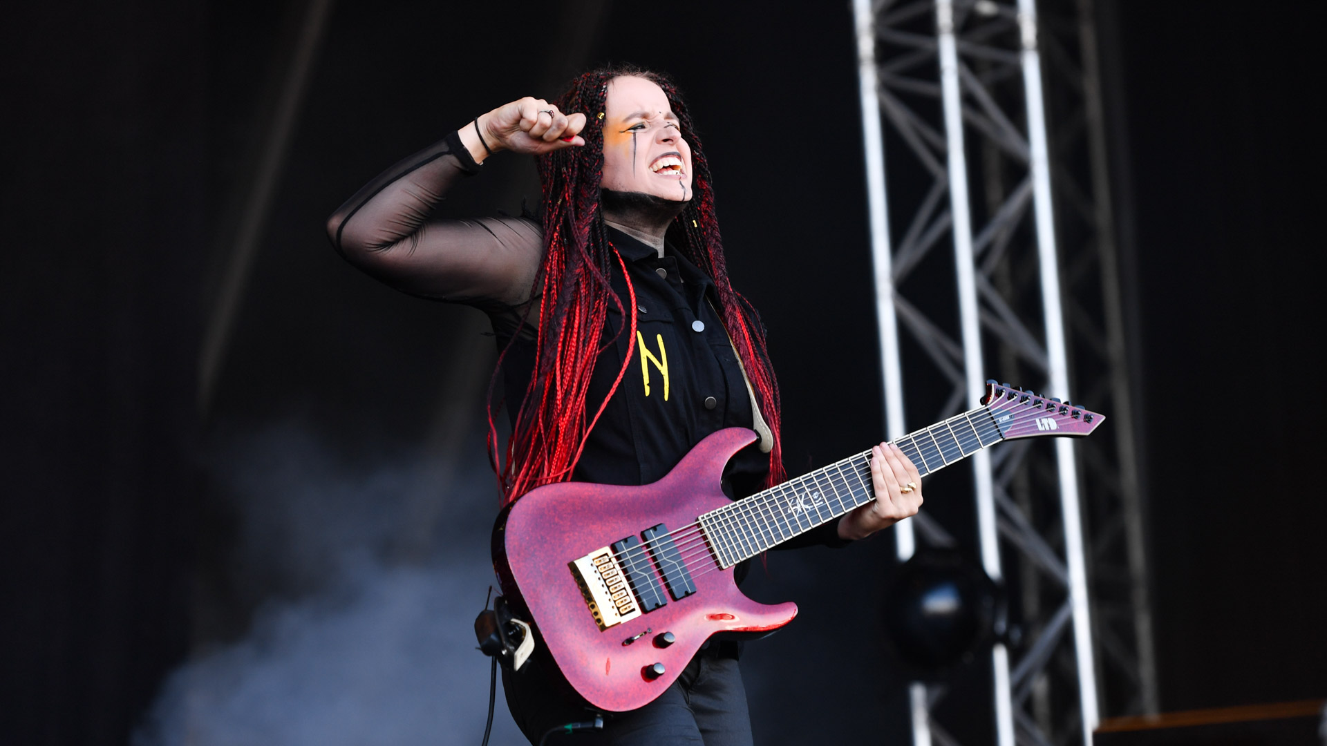 11.08.2024, Flugplatz Drispenstedt, Hildesheim, GER, Mera Luna Festival 2024, im Bild
ERDLING
Foto © Rojahn