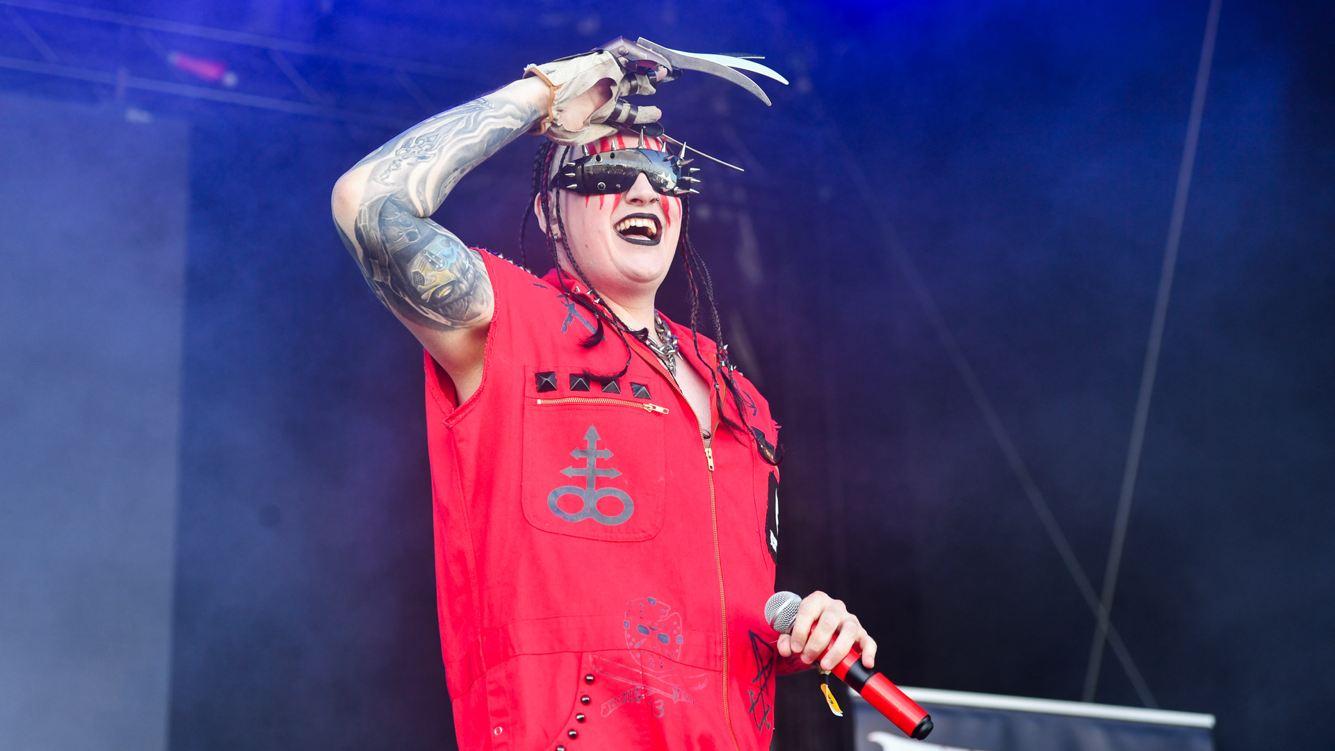 11.08.2024, Flugplatz Drispenstedt, Hildesheim, GER, Mera Luna Festival 2024, im Bild
EXTIZE
Foto © Rojahn