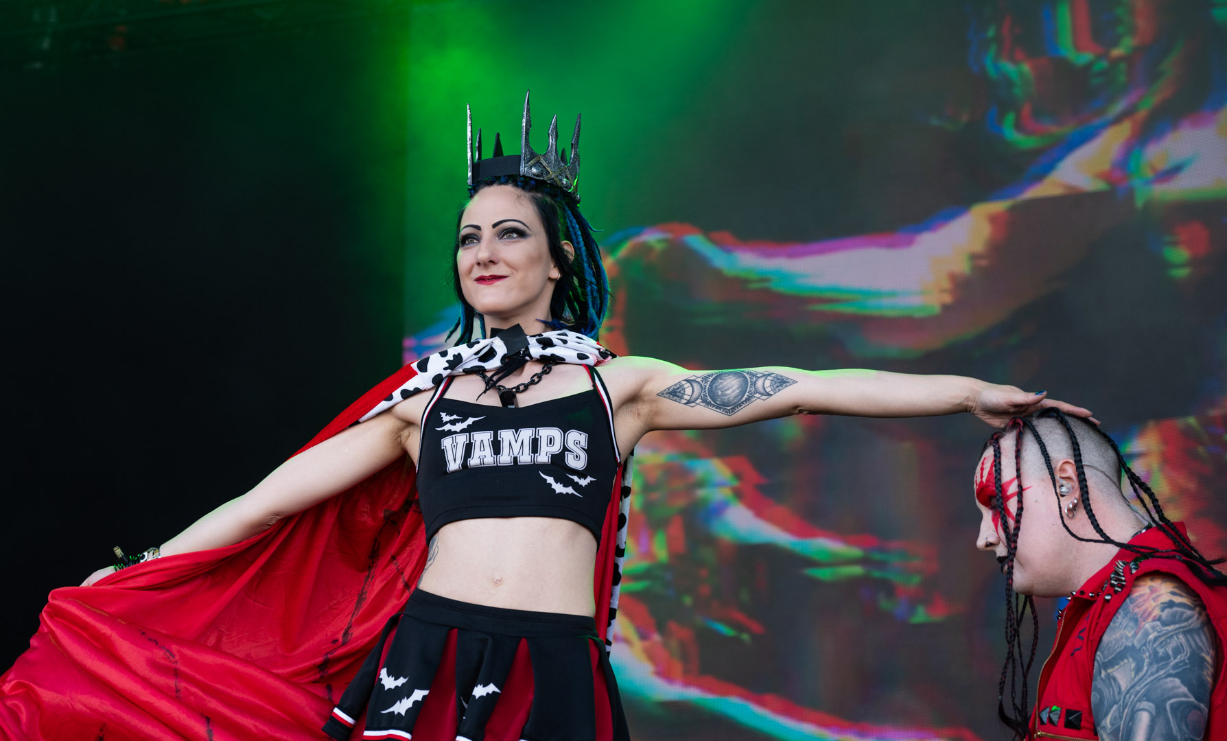 11.08.2024, Flugplatz Drispenstedt, Hildesheim, GER, Mera Luna Festival 2024, im Bild
EXTIZE
Foto © Rojahn