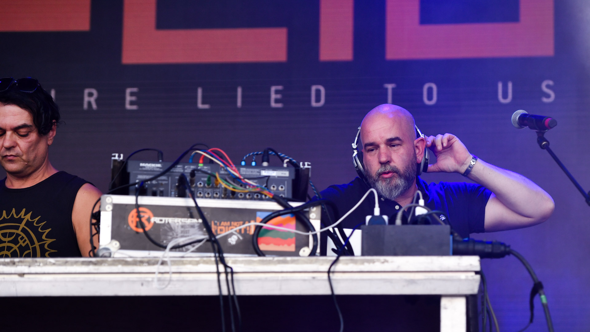 11.08.2024, Flugplatz Drispenstedt, Hildesheim, GER, Mera Luna Festival 2024, im Bild
FUTURE LIED TO US
Foto © Rojahn