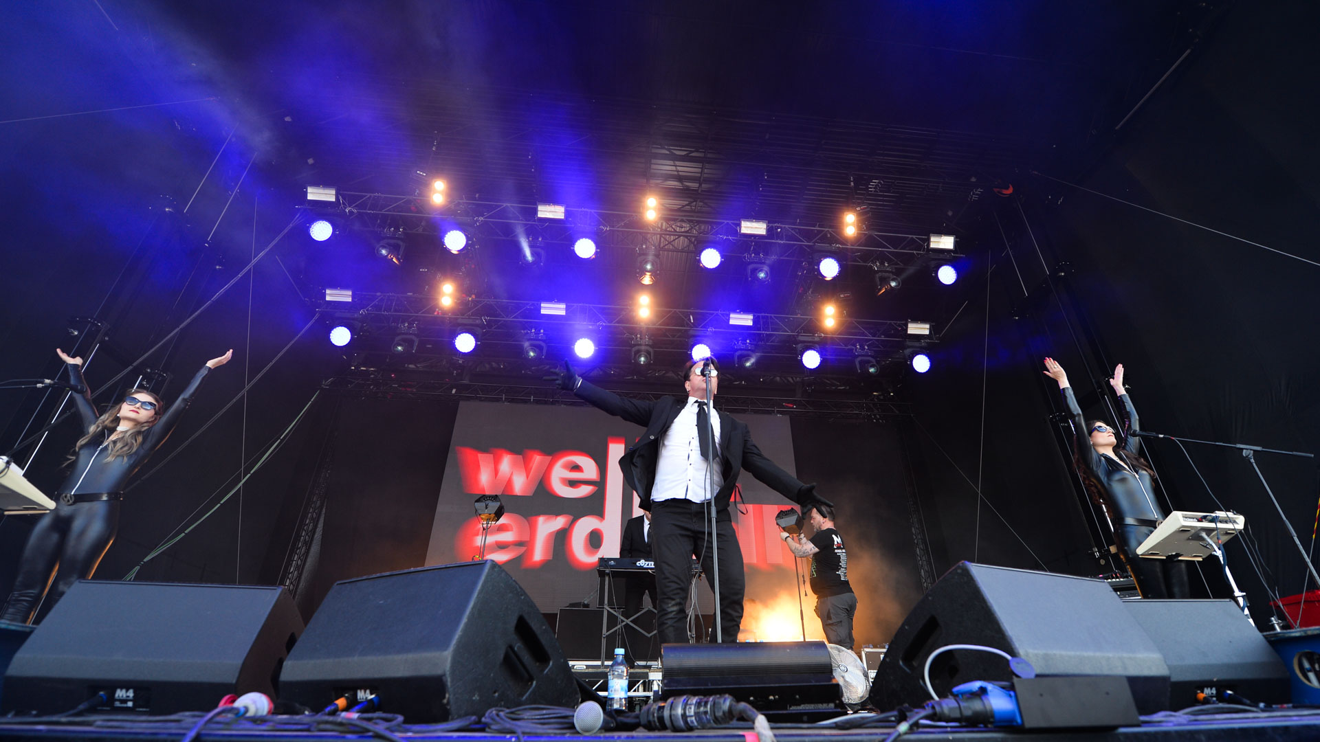 11.08.2024, Flugplatz Drispenstedt, Hildesheim, GER, Mera Luna Festival 2024, im Bild
WELLE ERDBALL
Foto © Rojahn