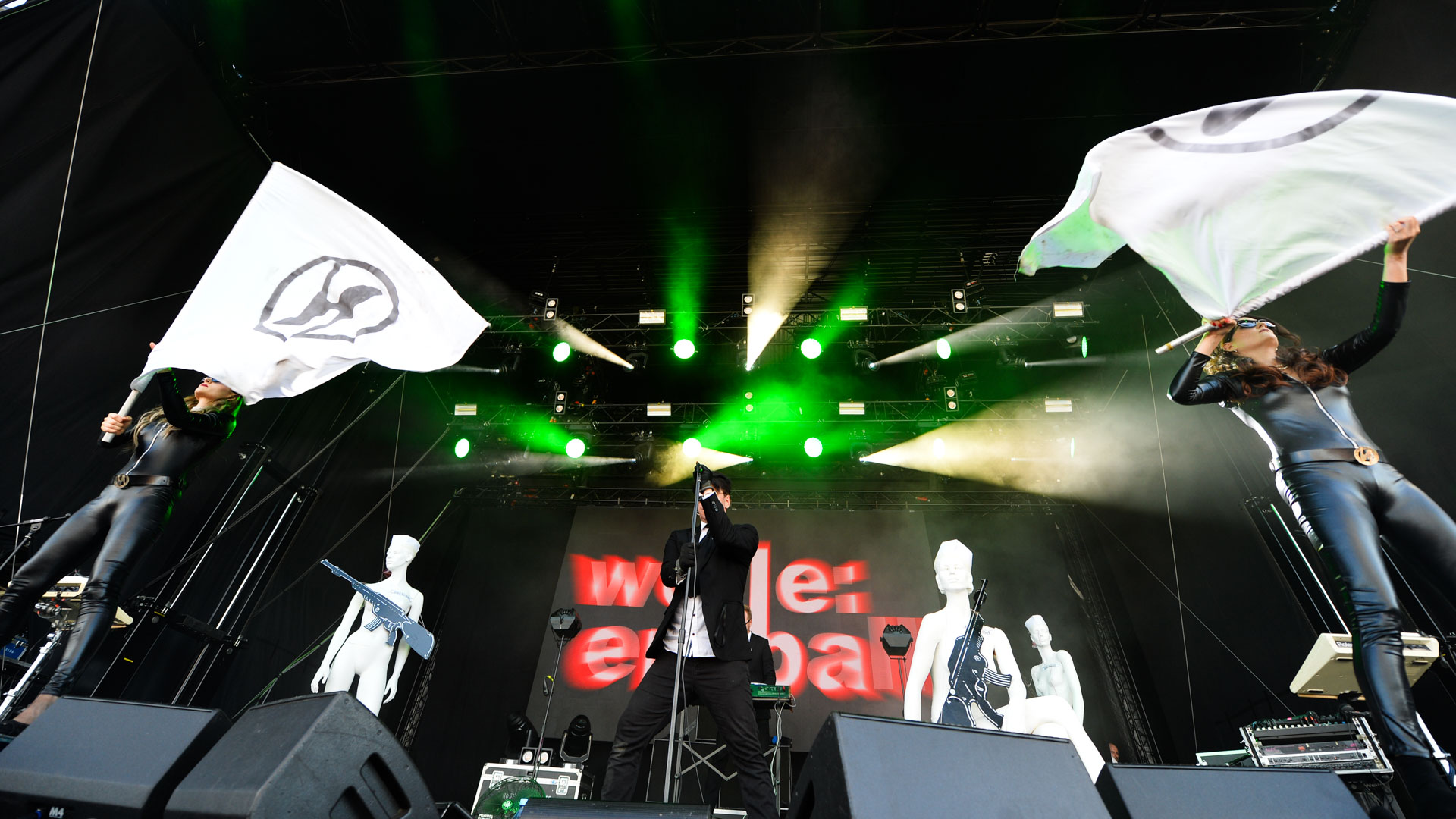 11.08.2024, Flugplatz Drispenstedt, Hildesheim, GER, Mera Luna Festival 2024, im Bild
WELLE ERDBALL
Foto © Rojahn