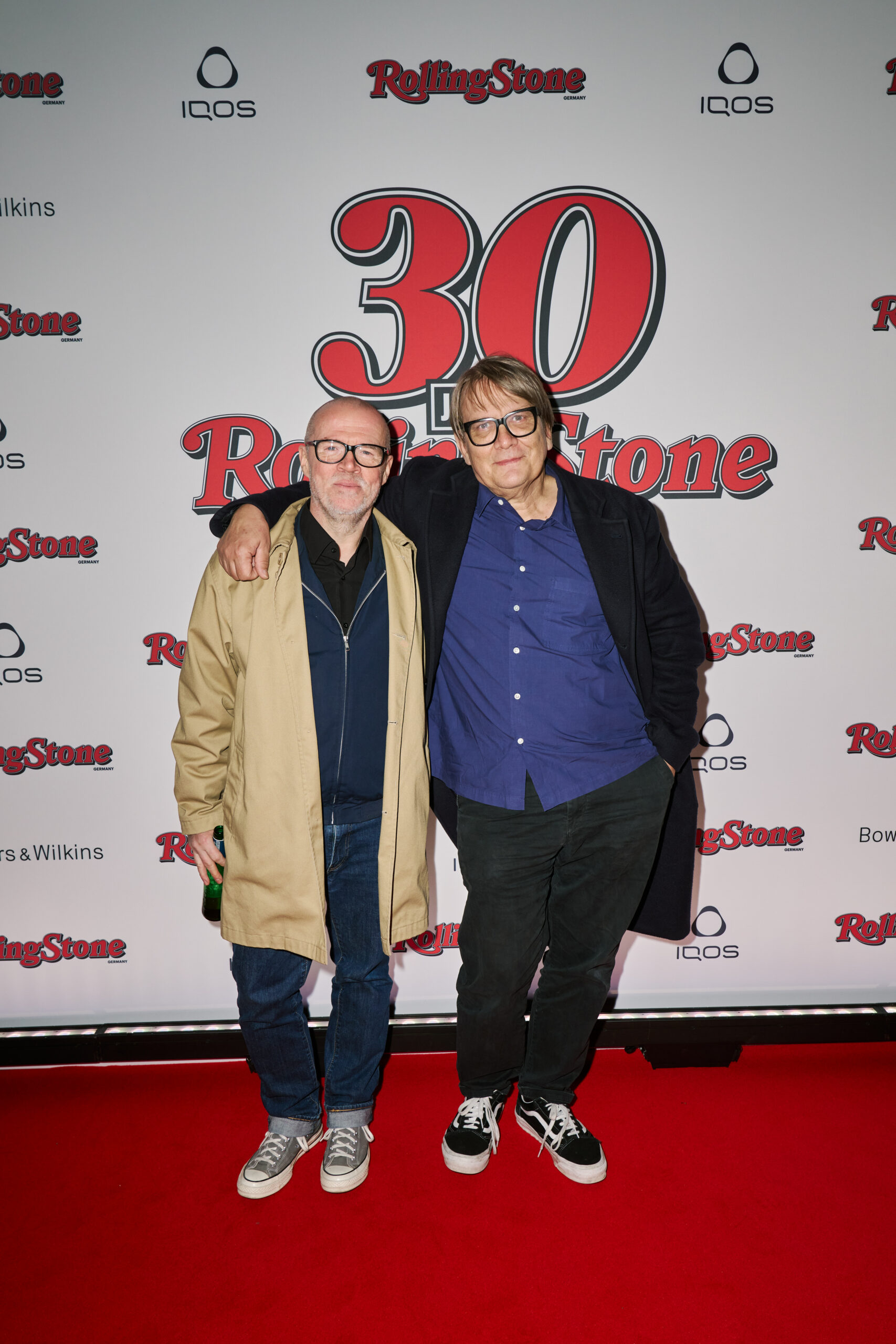 Sebastian Zabel und Sven Regener