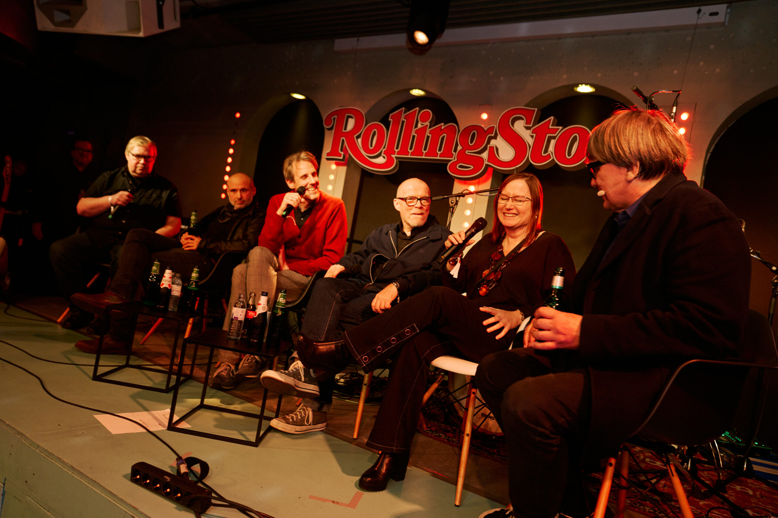 Die Redaktion, rechts Sven Regener