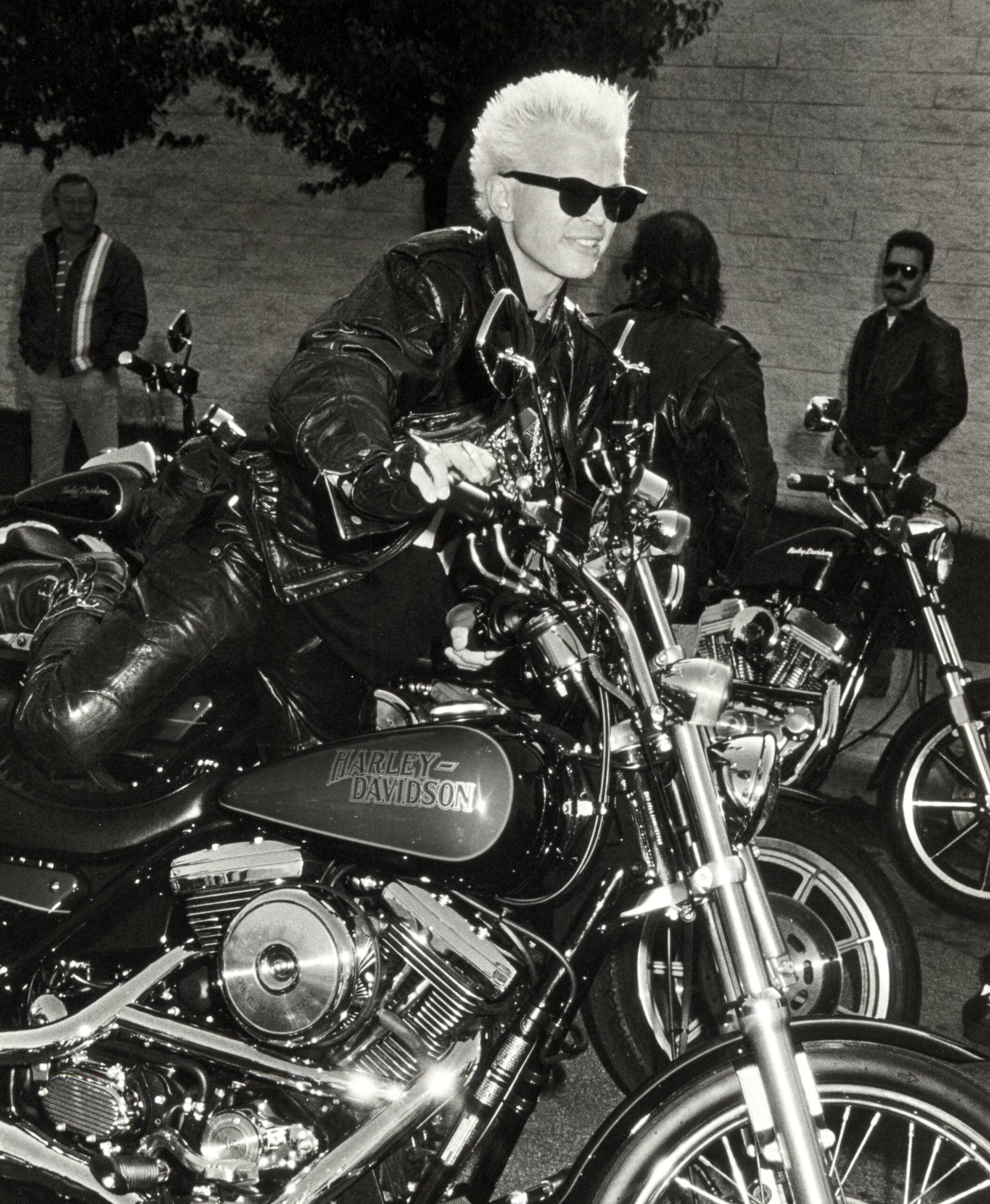 Billy Idol during "Love Ride" IV Benefiting Muscular Dystrophy Association at Glendale in Glenwood, California, United Sta...