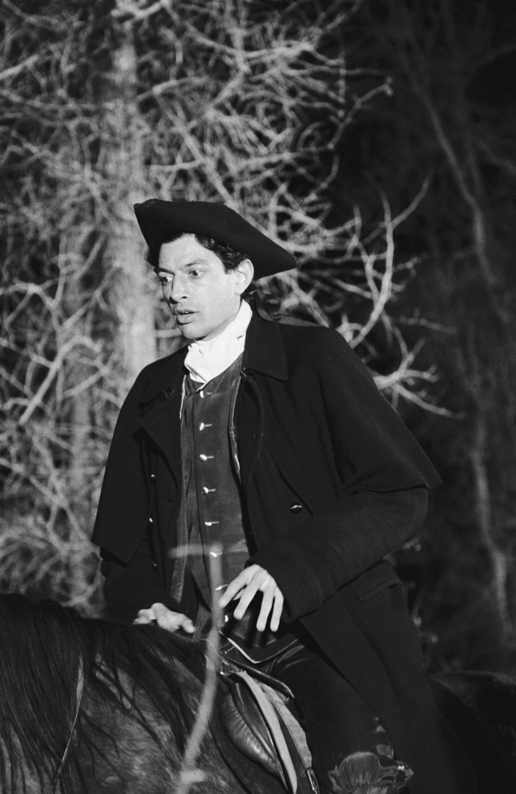 THE LEGEND OF SLEEPY HOLLOW -- Aired 10/31/80 -- Pictured: Jeff Goldblum as Ichabod Crane -- Photo by: NBCU Photo Bank
