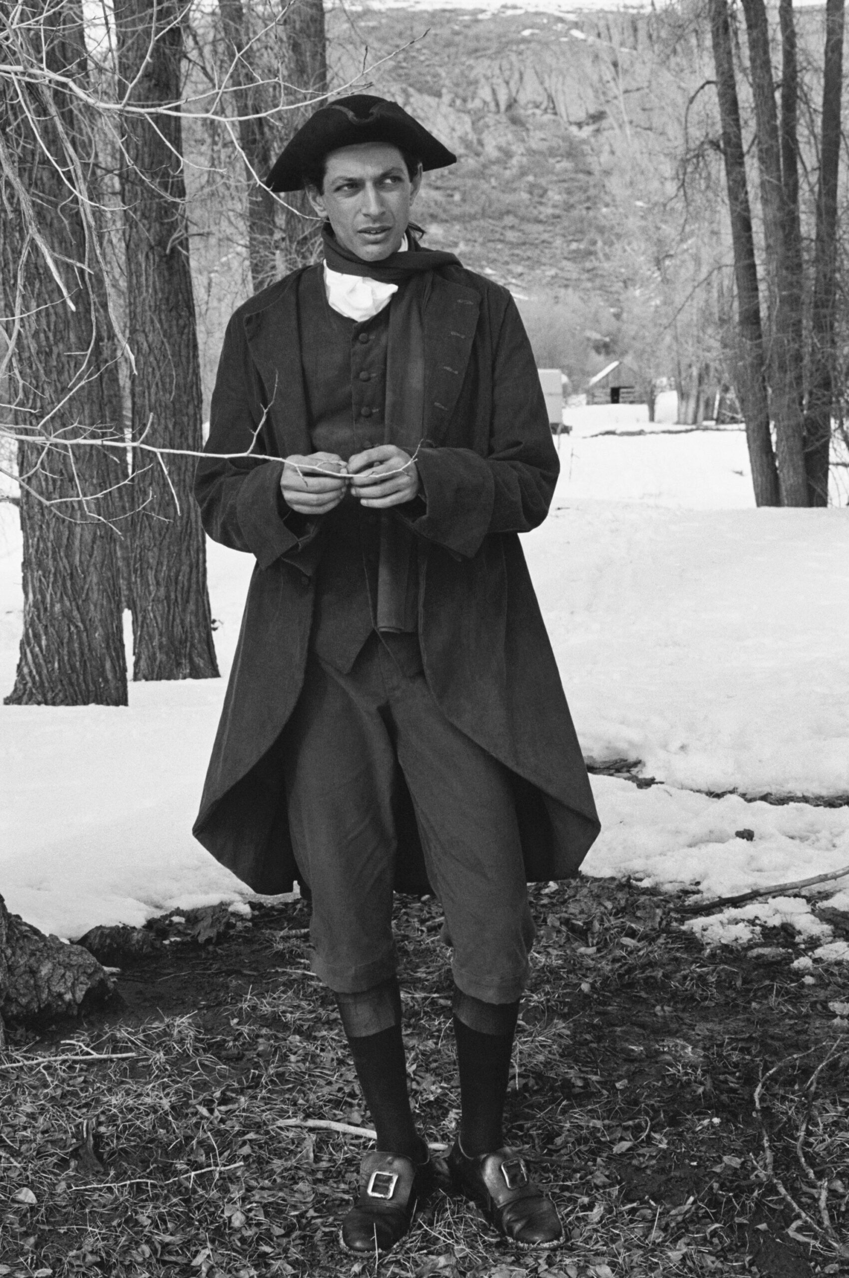 THE LEGEND OF SLEEPY HOLLOW -- Aired 10/31/80 -- Pictured: Jeff Goldblum as Ichabod Crane -- Photo by: NBCU Photo Bank