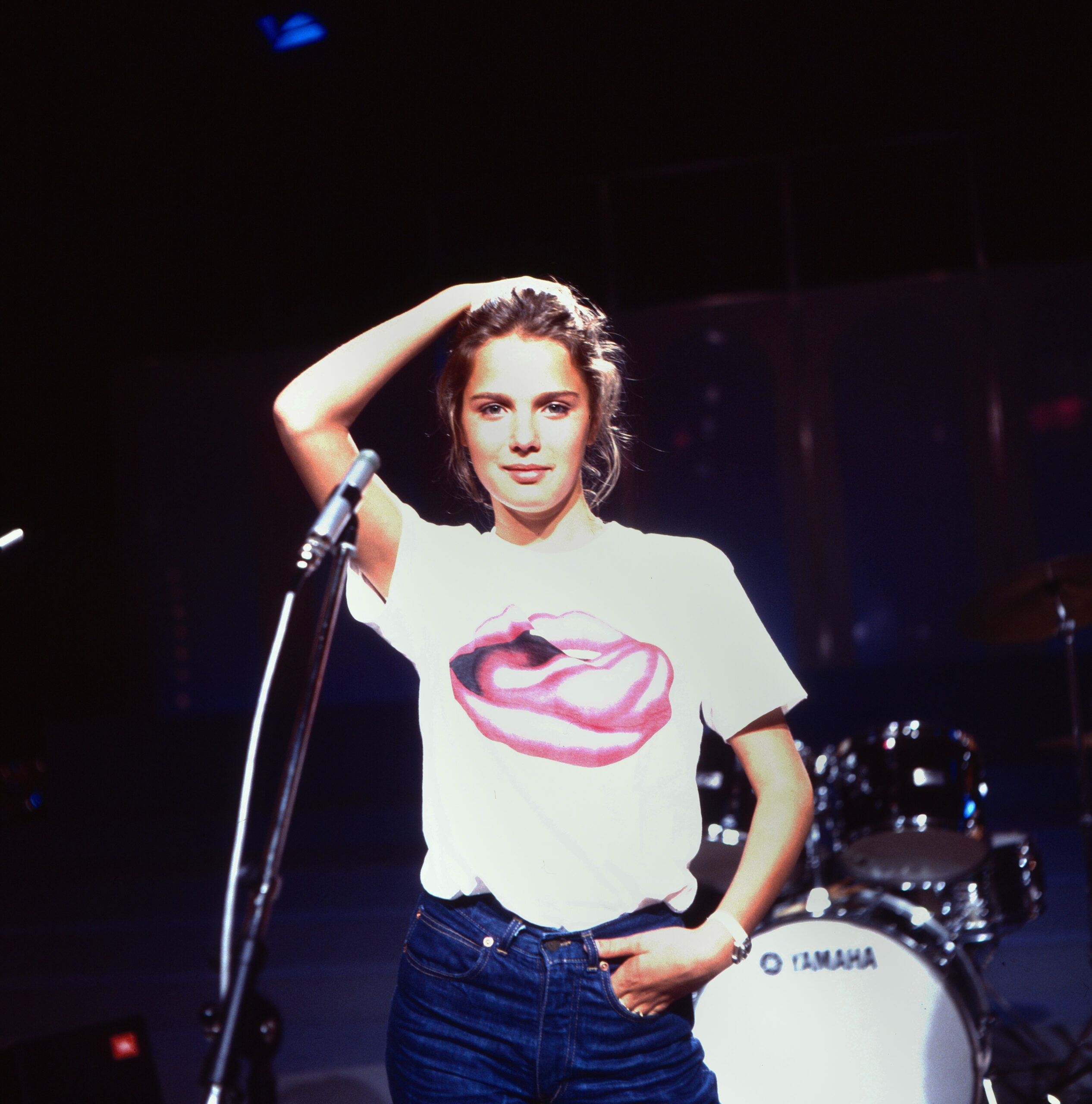 Musicbox, Sendereihe, Deutschland 1981 - 1982, Sendung vom 25. Mai 1981, Moderatorin: Desiree Nosbusch. (Photo by Fred Lin...