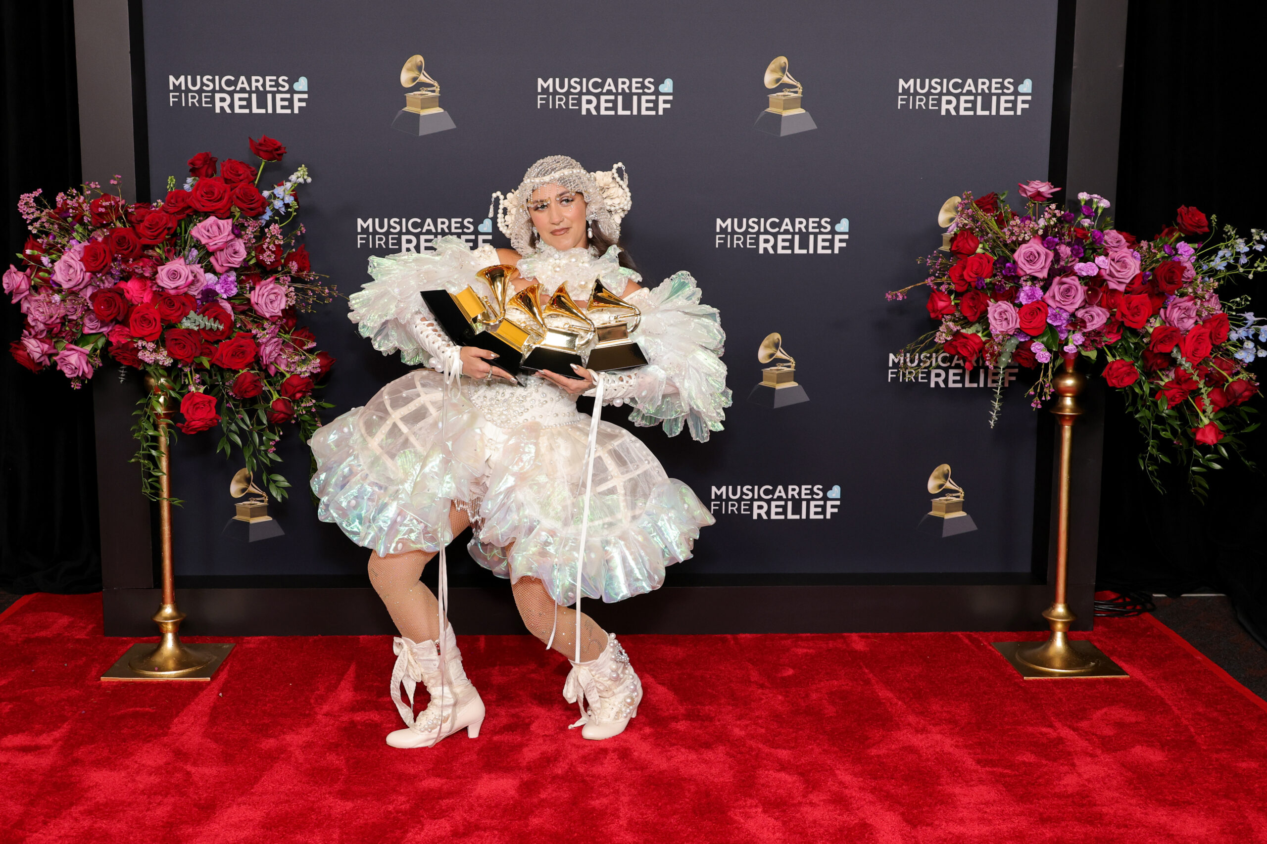 Sierra Ferrell glänzte mit einem  extravagantem Outfit