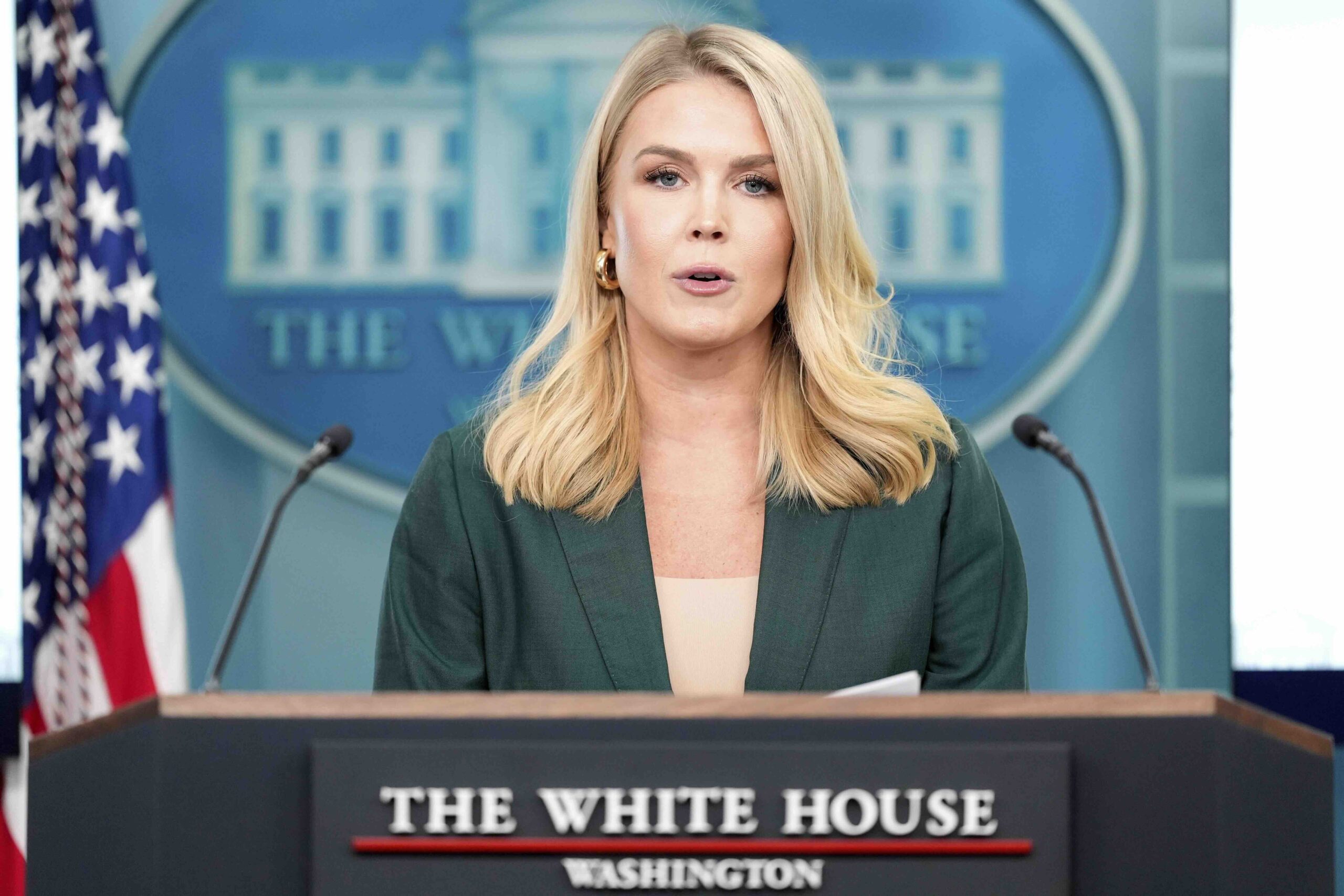 Karoline Leavitt, Pressesprecherin des Weißen Hauses