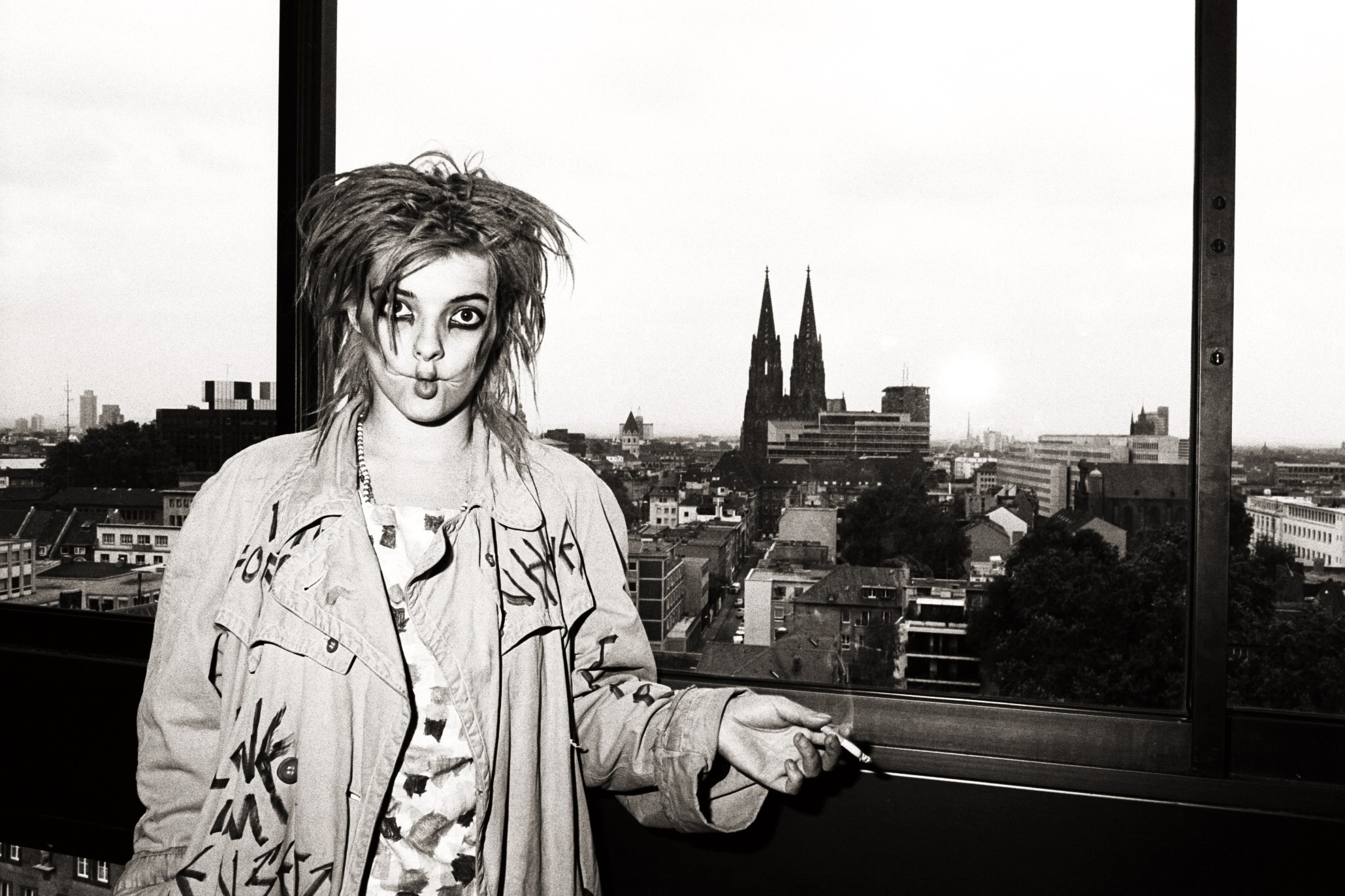 Nina Hagen in Köln - September 1980 - Die deutsche Sängerin, Schauspielerin und Songschreiberin Nina Hagen in Köln, Sep...