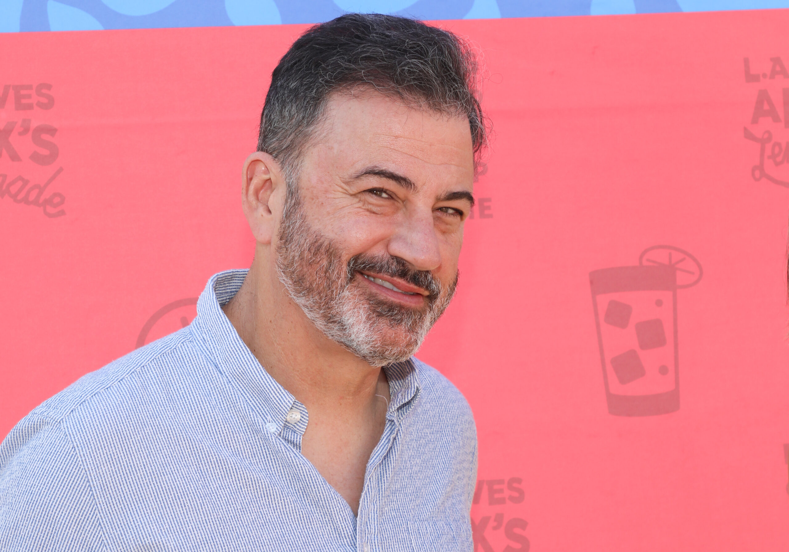 LOS ANGELES, CALIFORNIA - OCTOBER 05: Jimmy Kimmel attends the L.A. Love Alex's Lemonade benefit at UCLA Royce Quad on Oct...