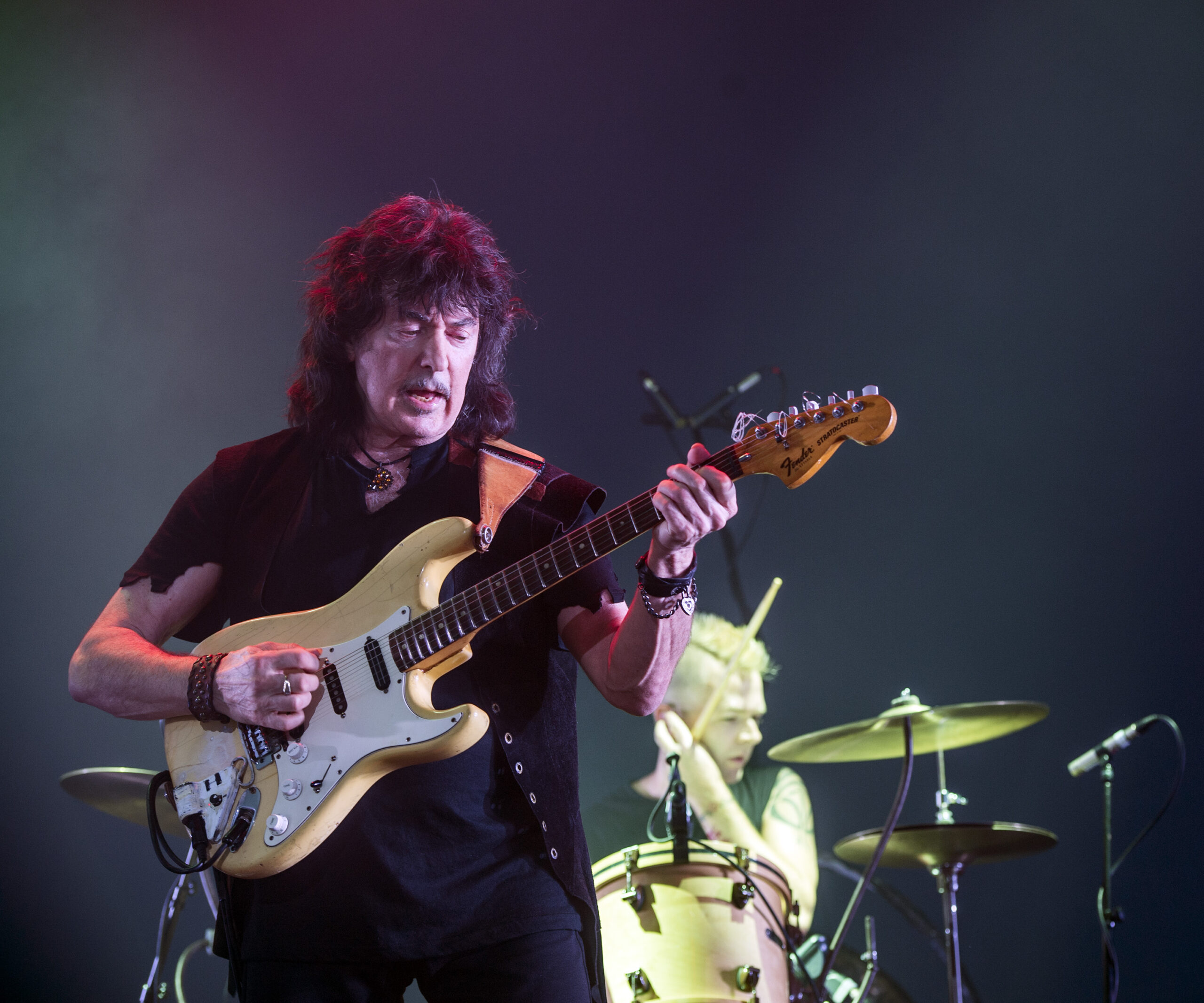 Ritchie Blackmore, hier bei einem Auftritt mit Rainbow am 25. Juni 2016 in der Genting Arena in Birmingham.