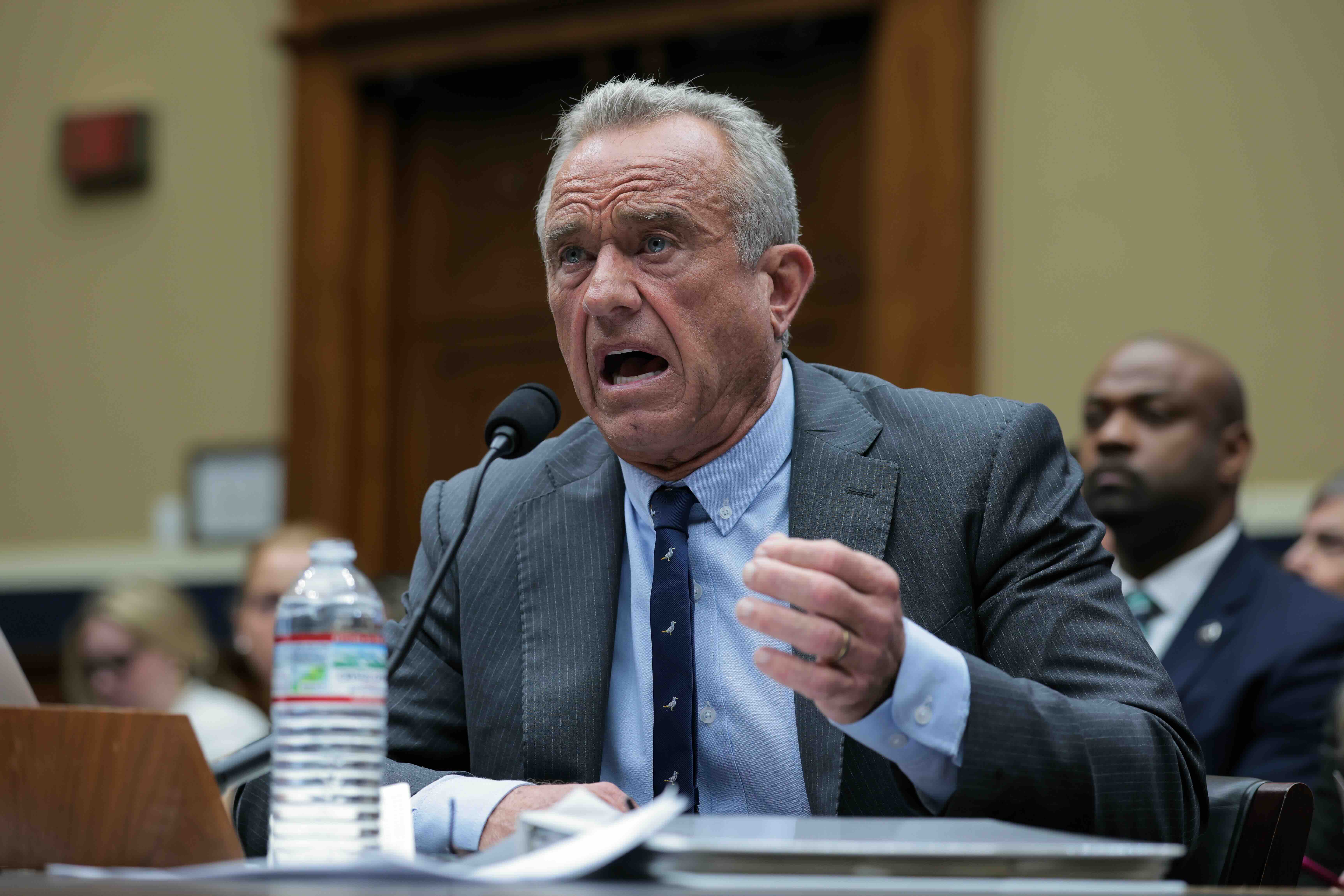 WASHINGTON, DC - JUNE 24: Health and Human Services (HHS) Secretary Robert F. Kennedy Jr. testifies before the House Energ...