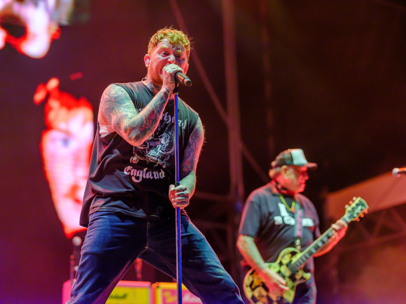 LS / Die Sex Pistols spielen mit ihrem neuen Sänger Frank Carter in der Zitadelle Berlin.