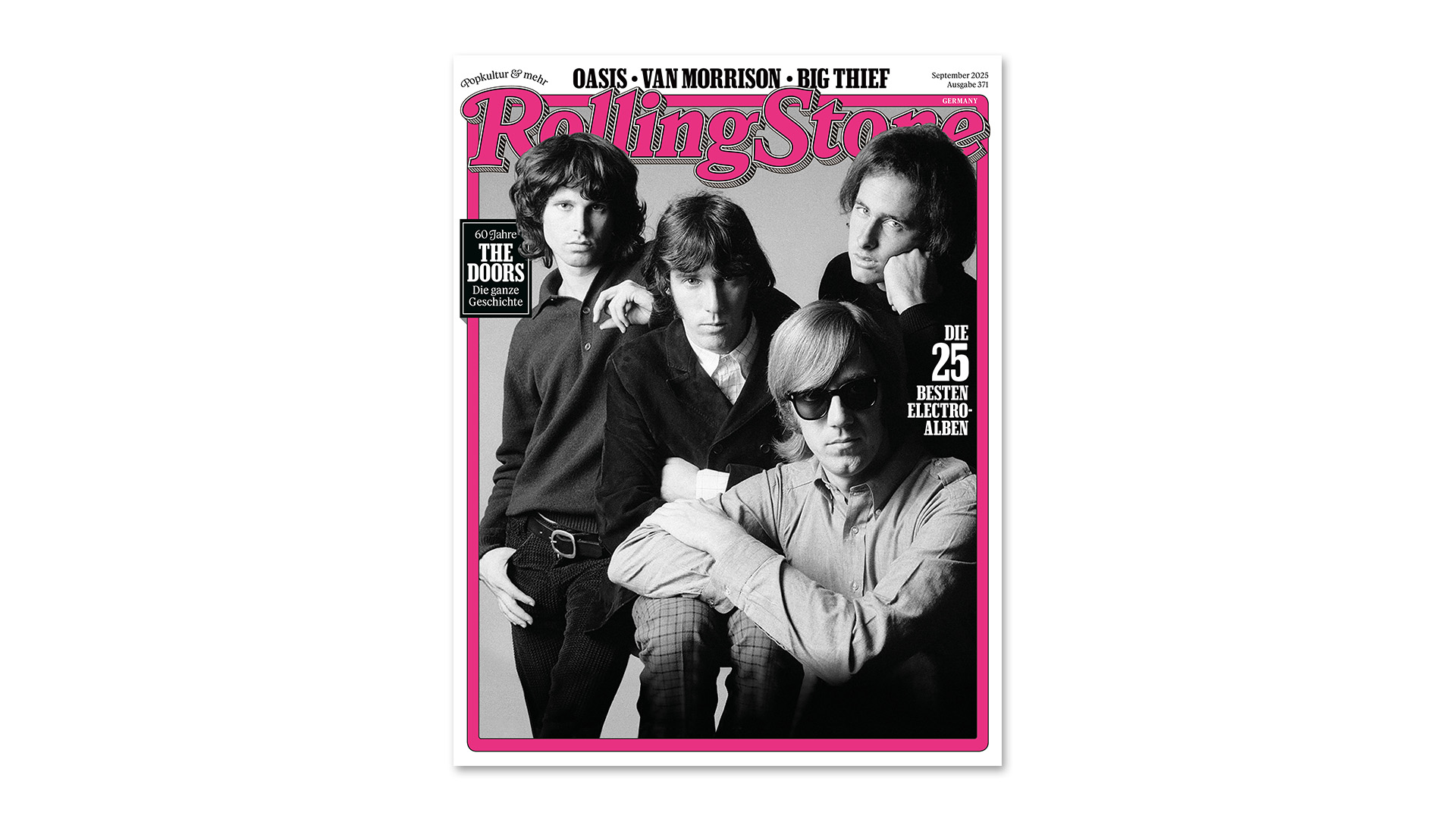 Cover der September-Ausgabe des ROLLING STONE mit The Doors